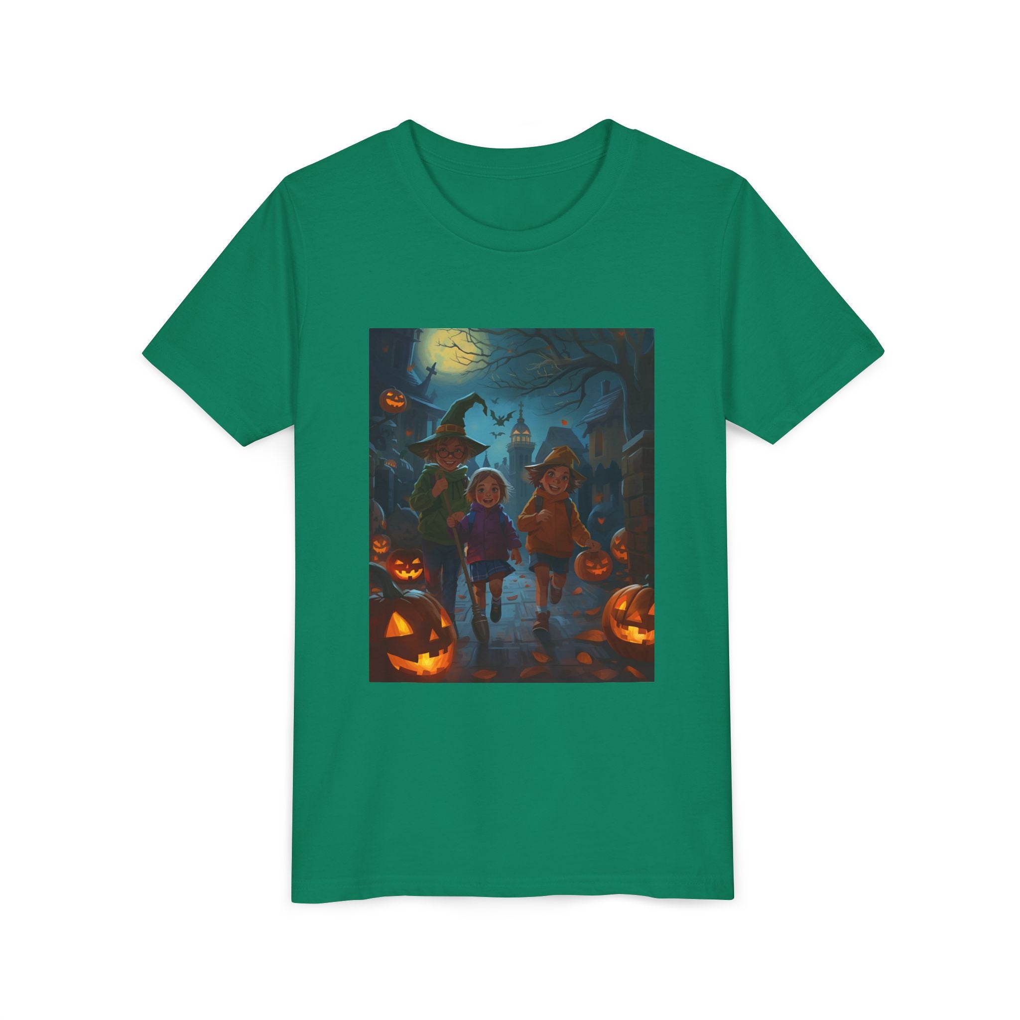 Spooky Halloween Youth Tee | Fun Kids Shirt for Halloween Parties, Trick-or-Treating, Fall Celebrations, Spooky Vibes, Cute Costumes