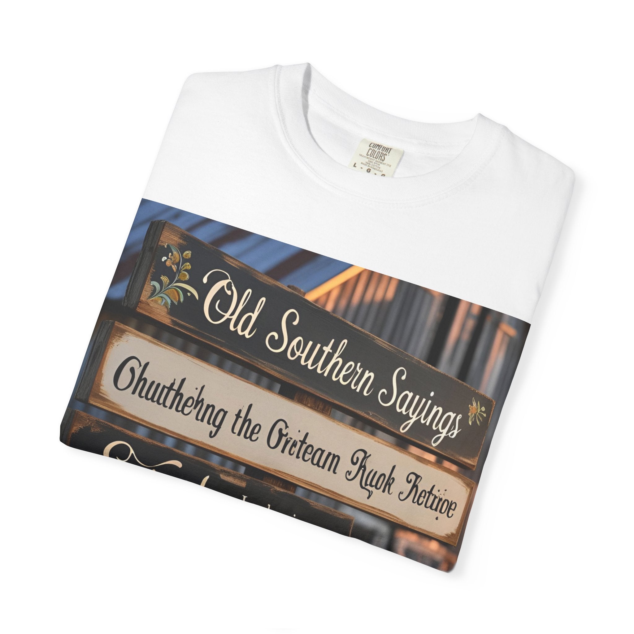 Old Southern Sayings Crossing Unisex T-shirt, Southern Pride Tee, Gift for Her/Him, Casual Wear, Vintage Style Shirt, Summer Wardrobe Essential