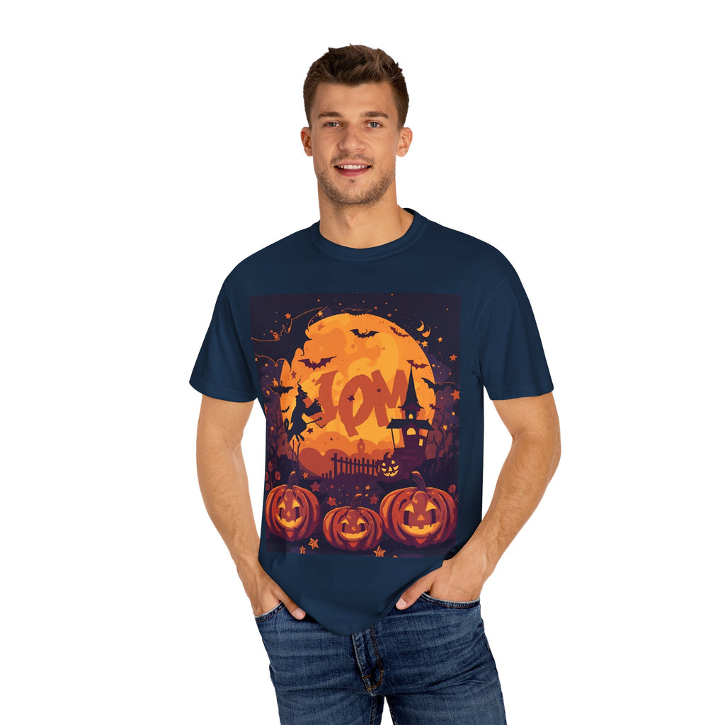 Halloween Pumpkin Graphic Tee, Unisex T-shirt, Spooky Shirt, Pumpkin Shirt, Fall Fashion, Halloween Costume, Autumn Apparel