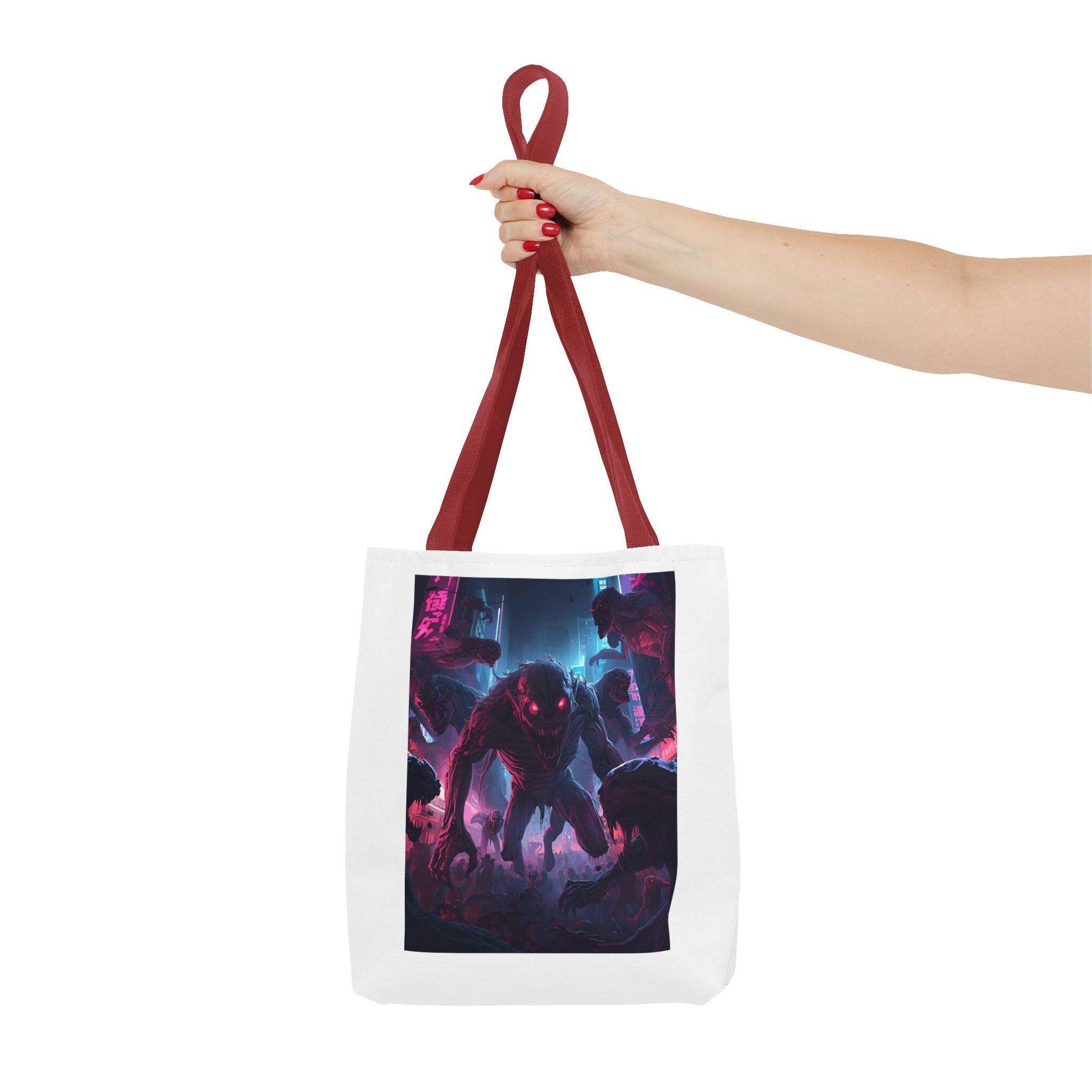 Spooky Creature Tote Bag (AOP)