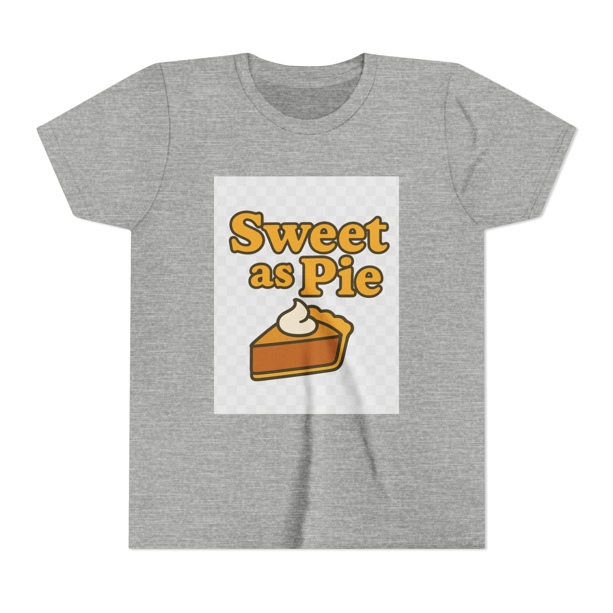 Sweet as Pie Youth Tee - Cute Dessert Graphic T-Shirt for Kids