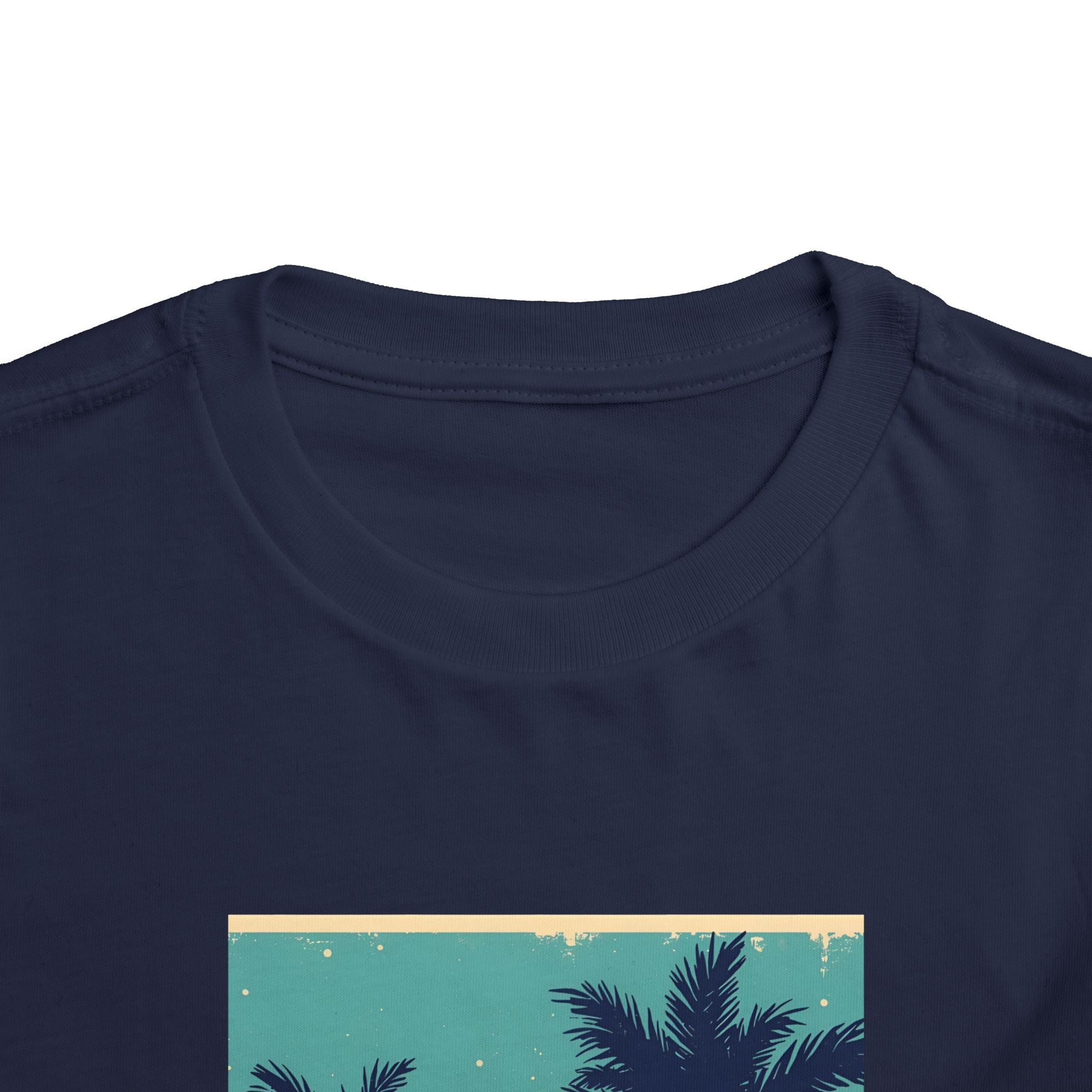 Tropical Sunset Toddler Short Sleeve Tee
