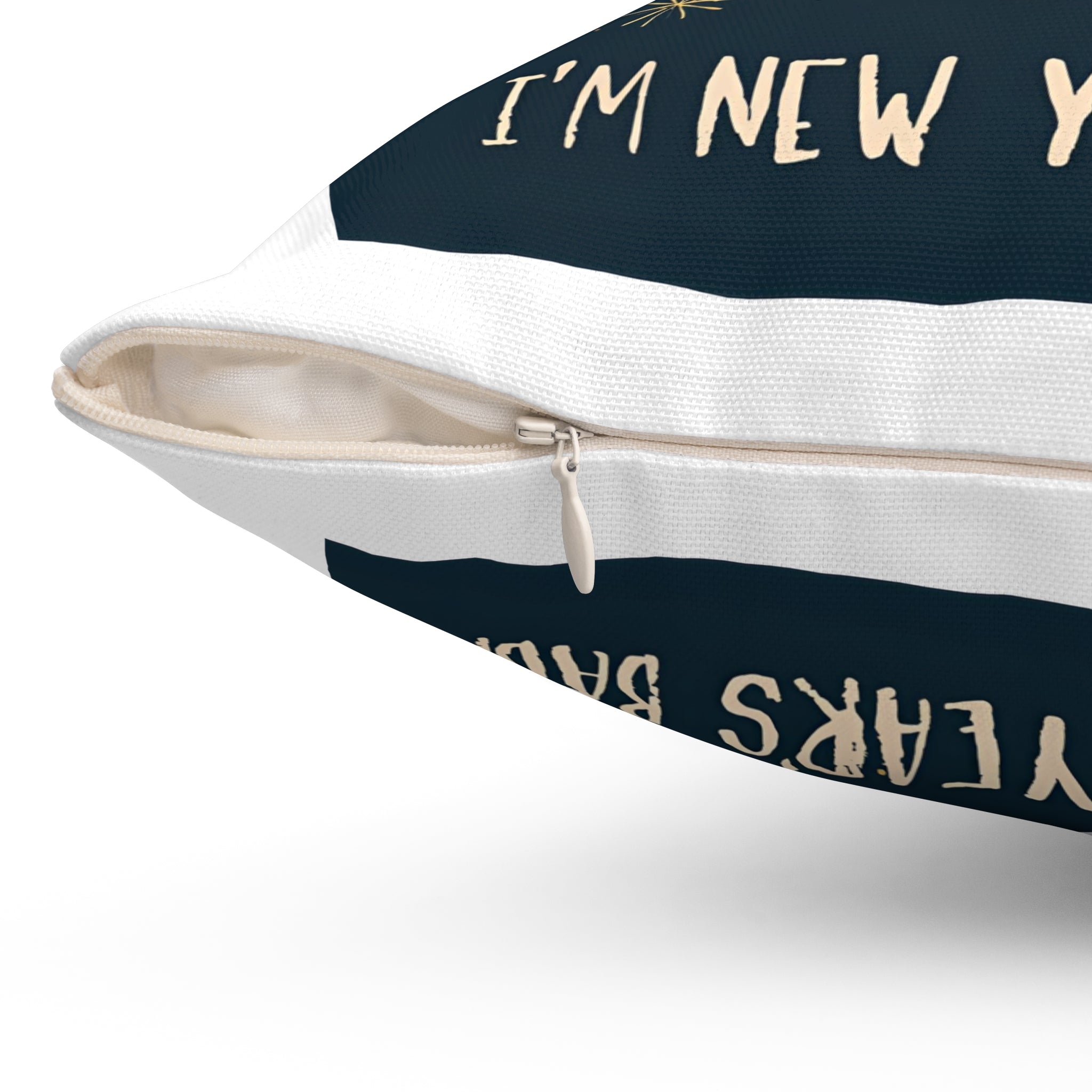 I'm A New Years Baby Spun Polyester Square Pillow