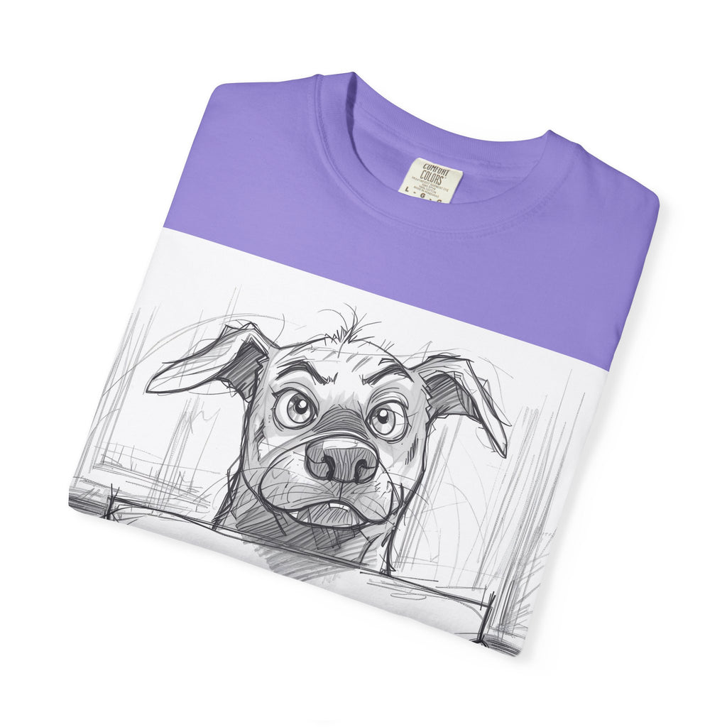 Pawsome Dog Lover T-shirt - Unisex Garment-Dyed Tee, Pet Owner Gift, Animal Lover Apparel, Funny Dog Shirt, Casual Wear