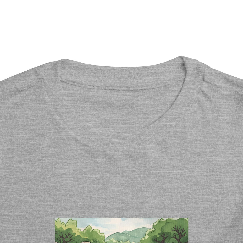 Hippo Cute Toddler Short Sleeve Tee