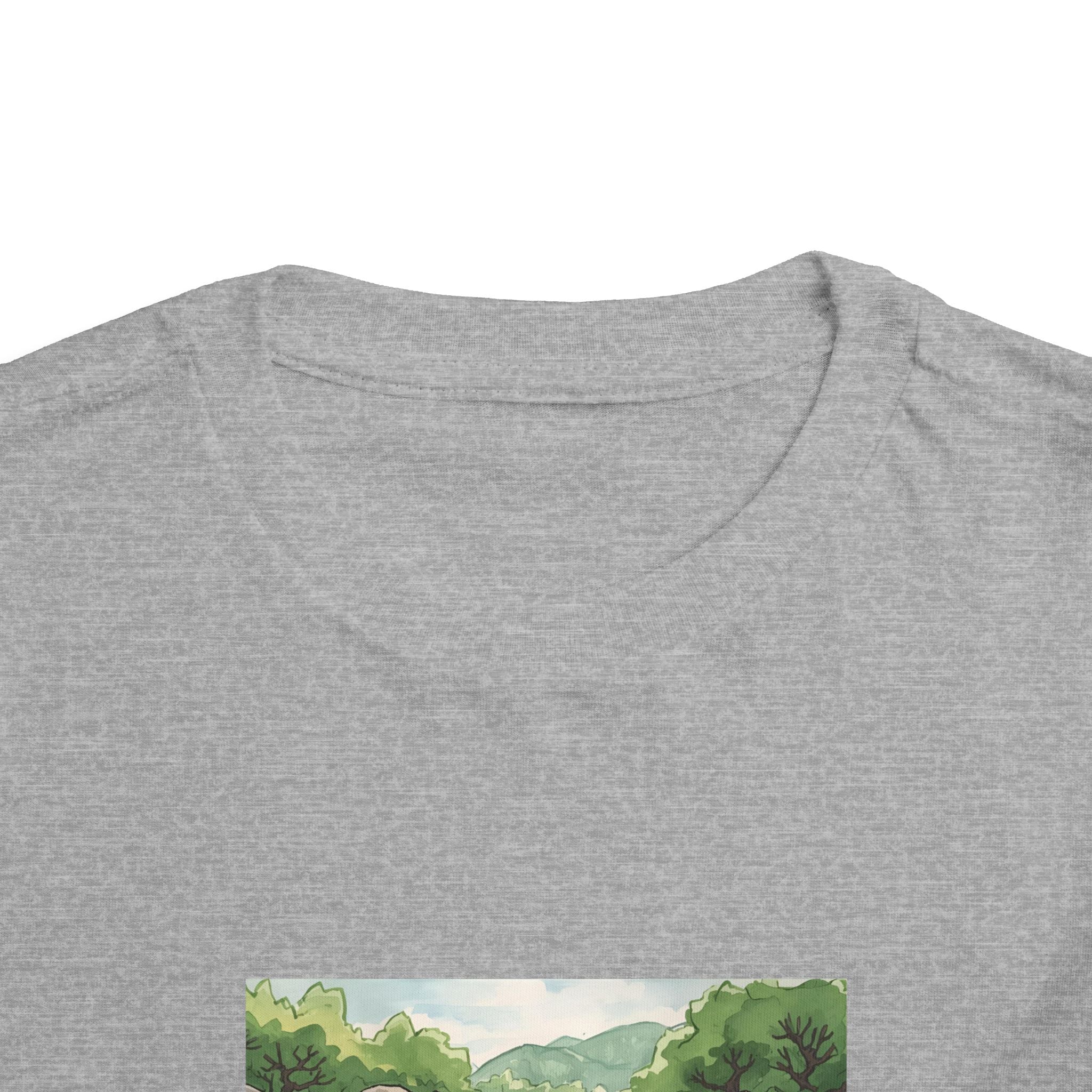 Hippo Cute Toddler Short Sleeve Tee