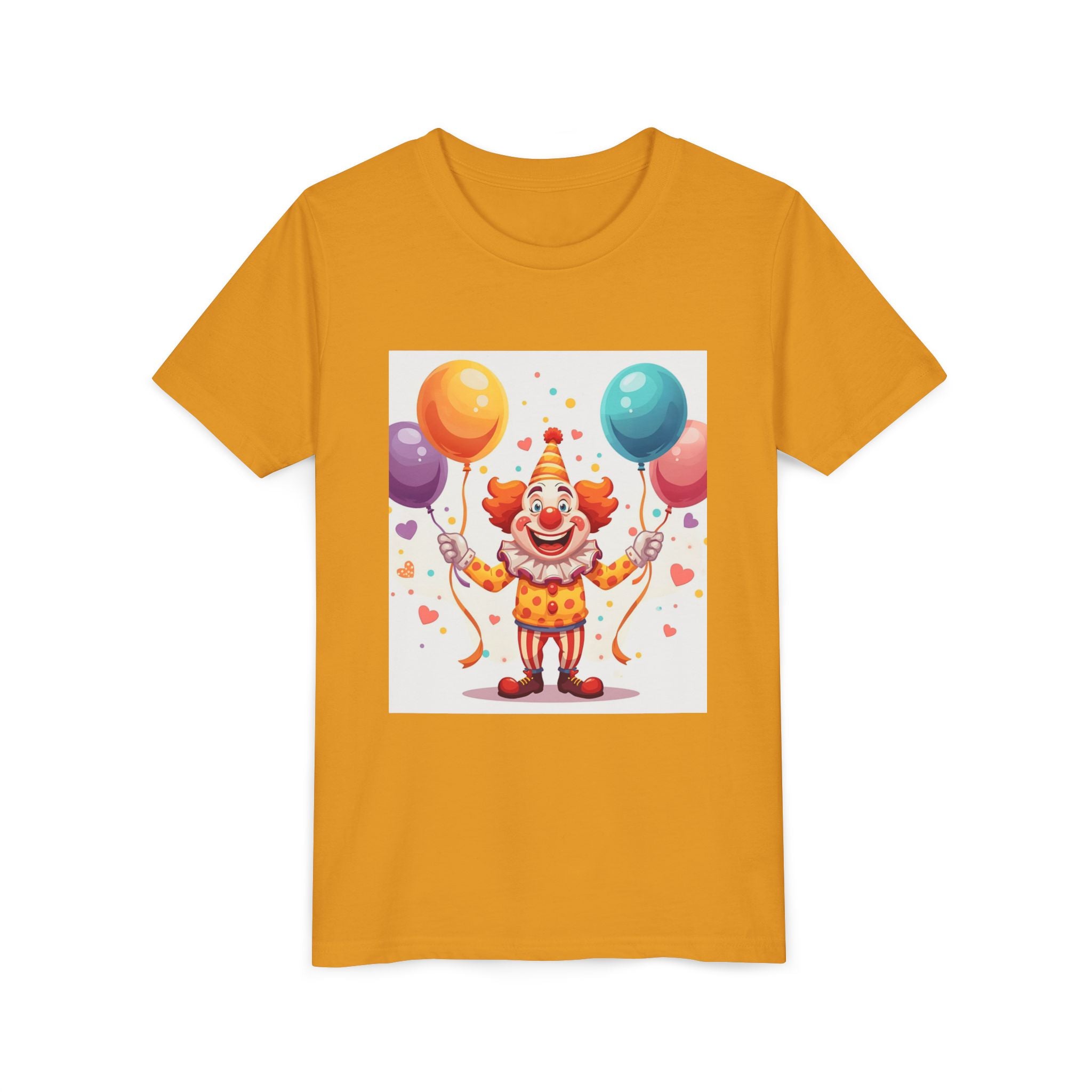 Funny Clown Youth Short Sleeve Tee