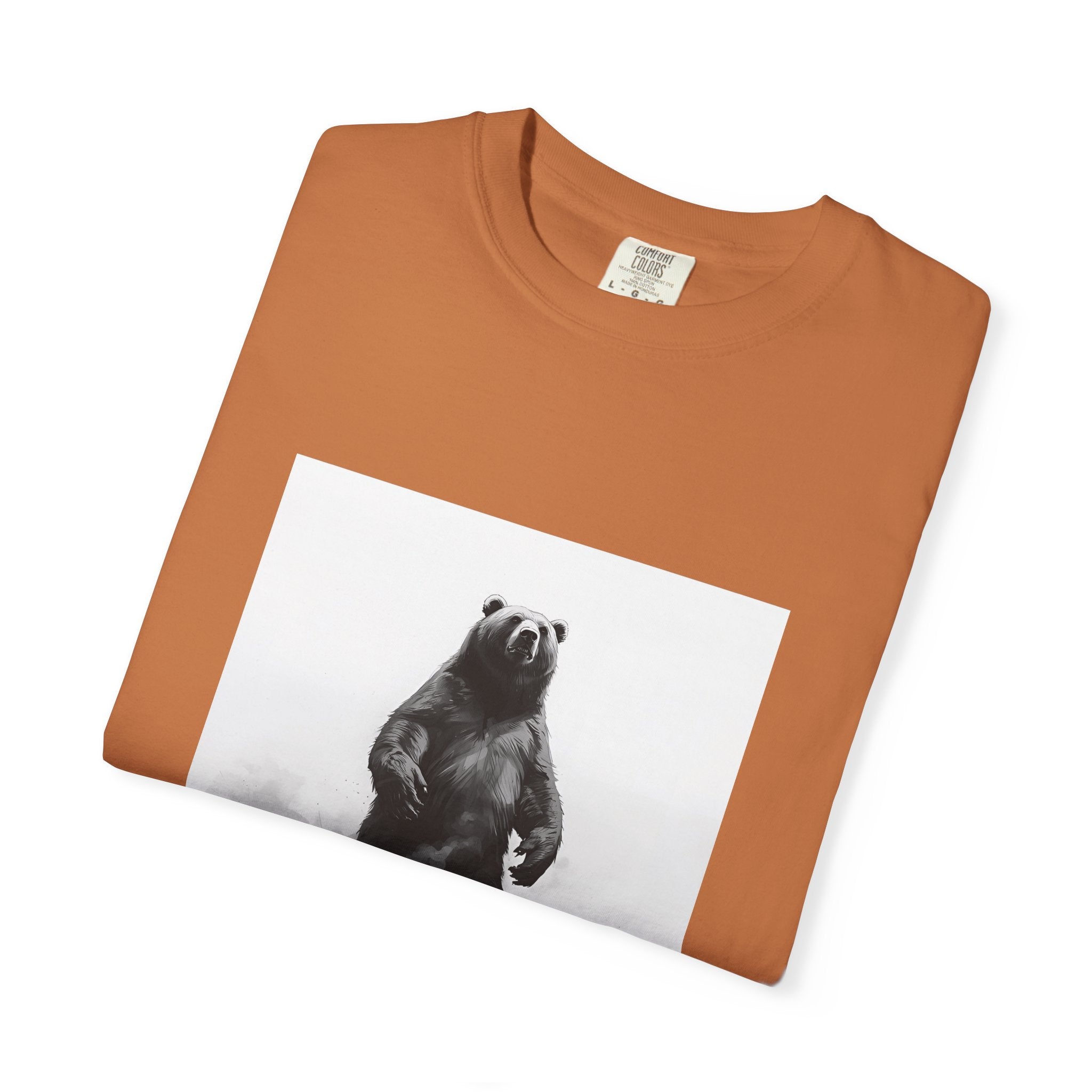 Bear Mountain Snow Unisex Garment-Dyed T-shirt