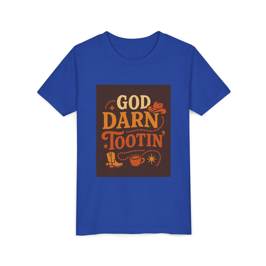 God Darn Tootin Youth Short Sleeve Tee