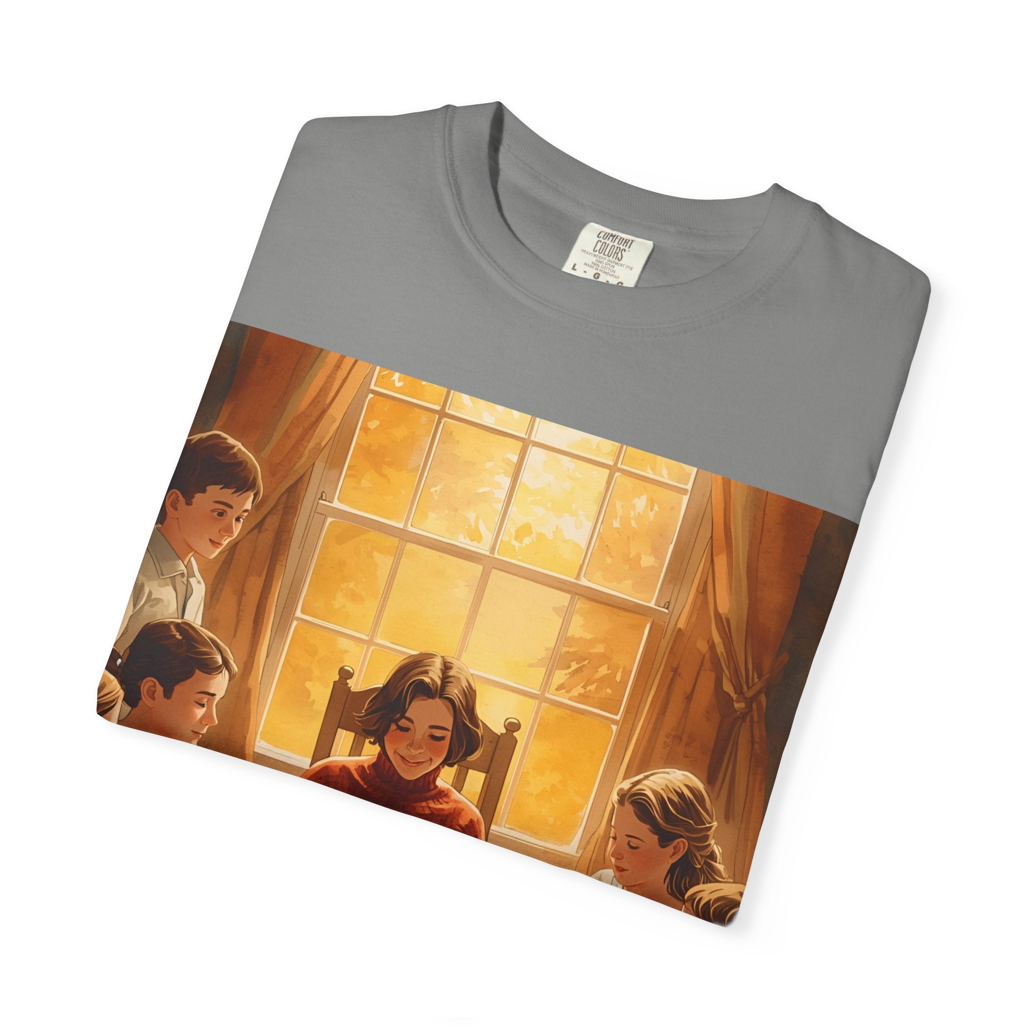 Thankful Family Dinner T-shirt, Unisex Tee, Fall Apparel, Cozy Top, Gift for Thanksgiving Lovers, Family Gathering Shirt