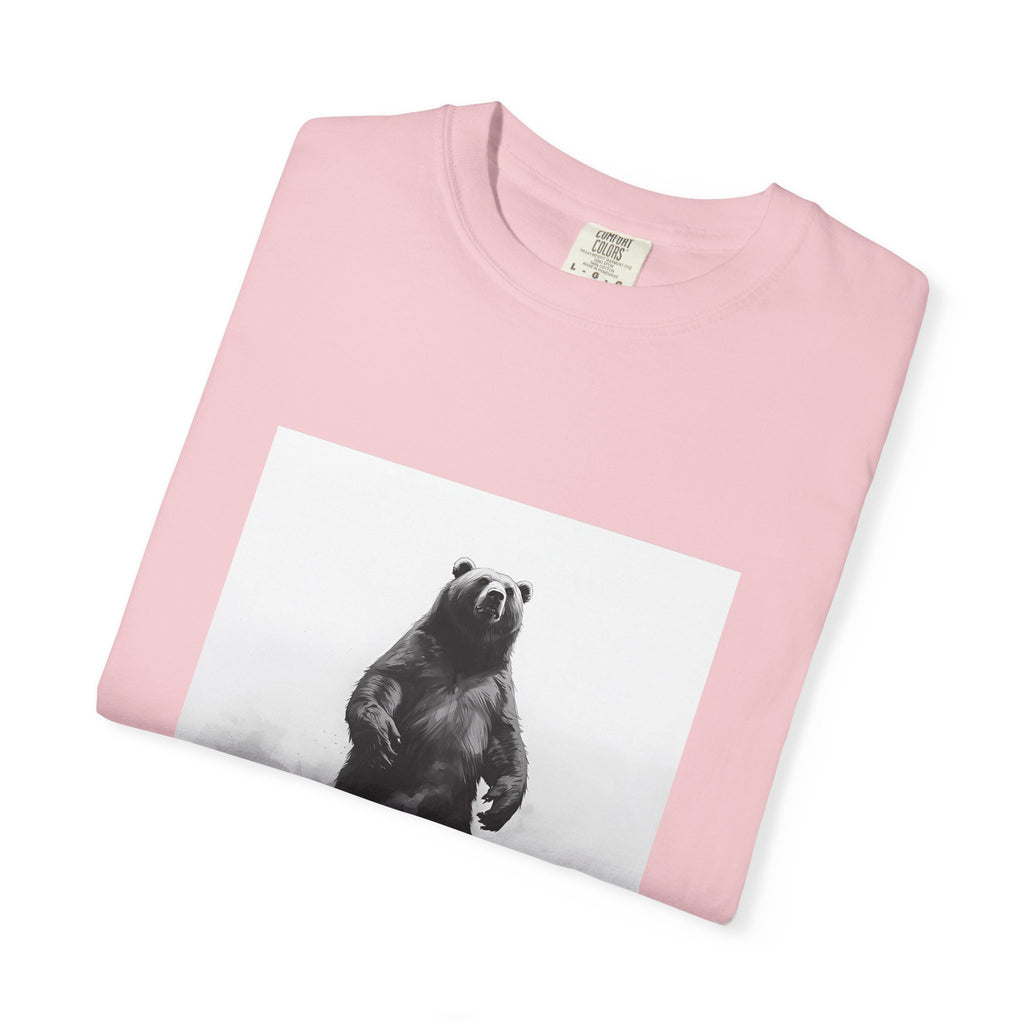 Bear Mountain Snow Unisex Garment-Dyed T-shirt