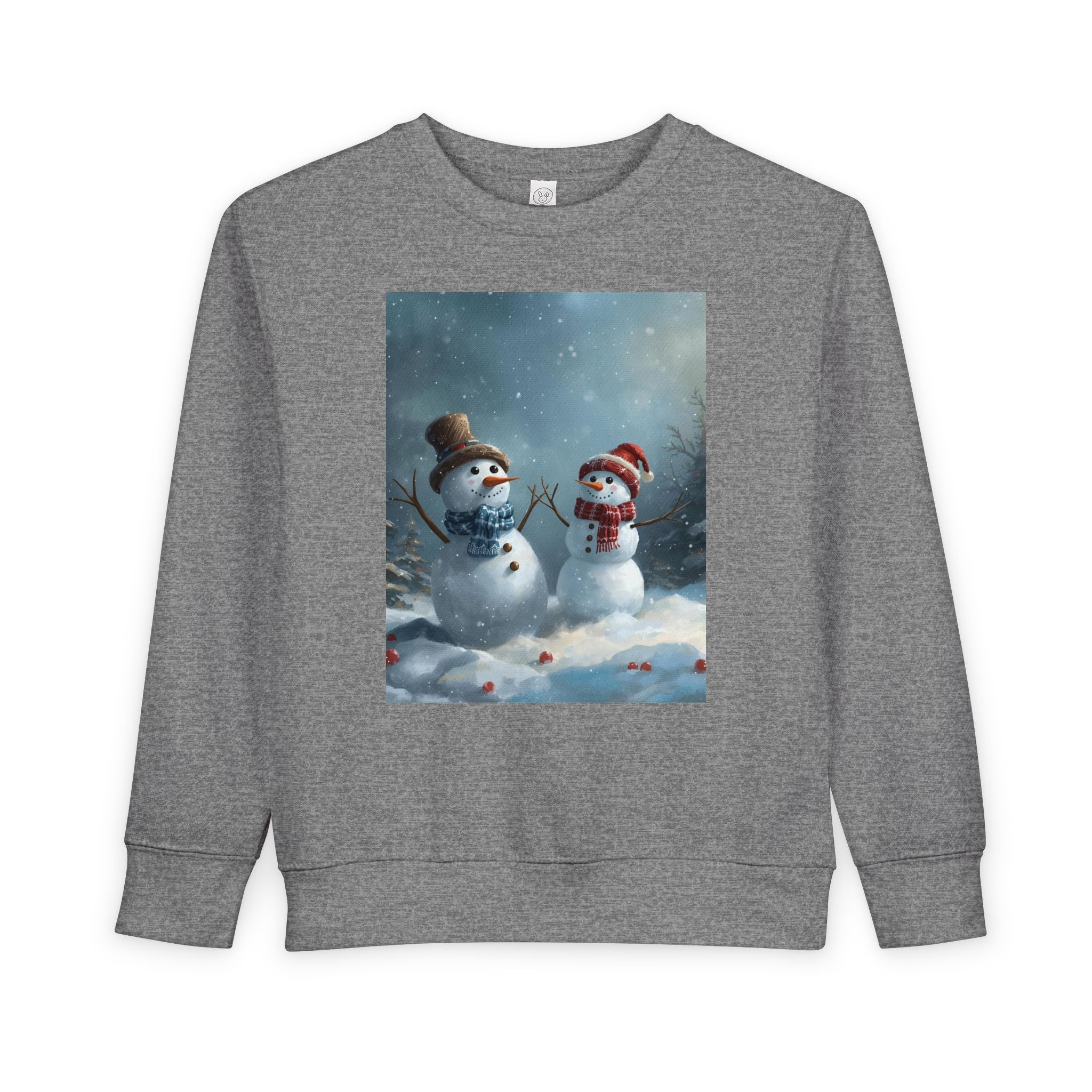 Christmas Snowman Toddler Sweatshirt