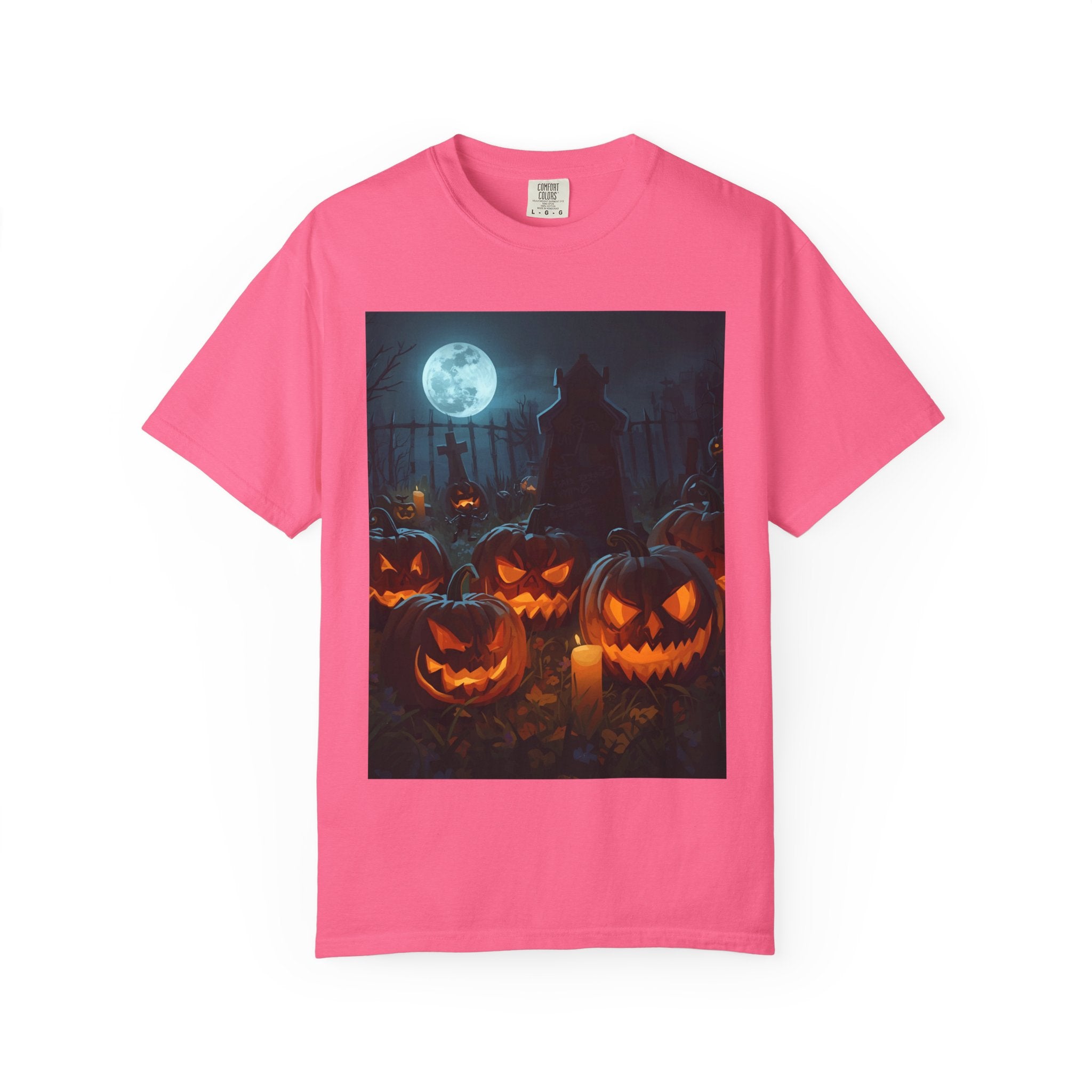 Halloween Pumpkin Unisex T-Shirt, Spooky Shirt, Fall Apparel, Halloween Costume, Casual Wear, Party Shirt