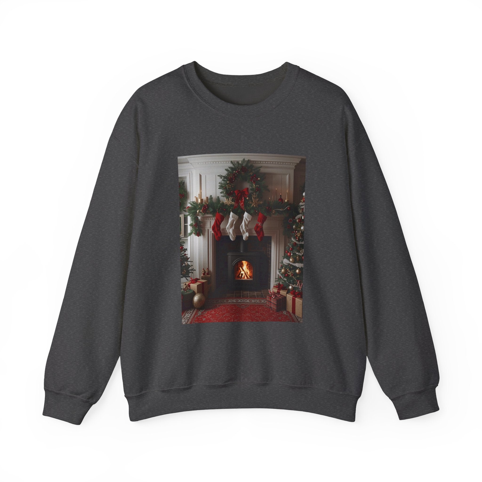 Cozy Christmas Sweatshirt, Holiday Comfort Wear, Unisex Pullover, Winter Fashion, Merry & Bright Gift, Festive Sweater