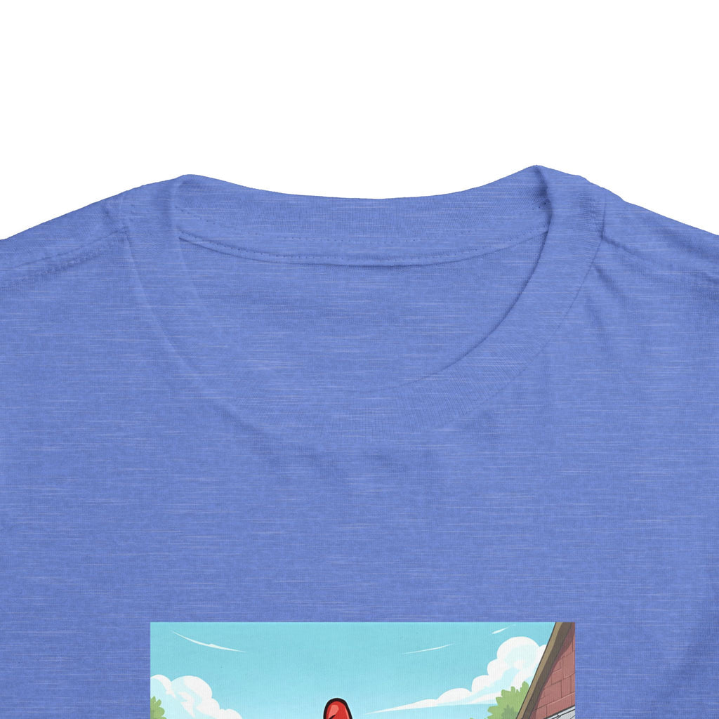 Chicken Funny Toddler Short Sleeve Tee