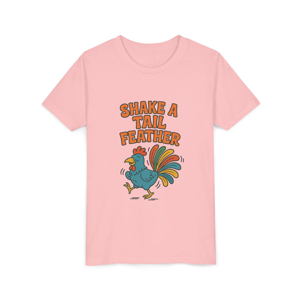 Shake A Tail Feather Youth Short Sleeve Tee