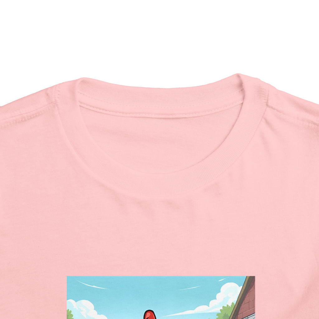 Chicken Funny Toddler Short Sleeve Tee