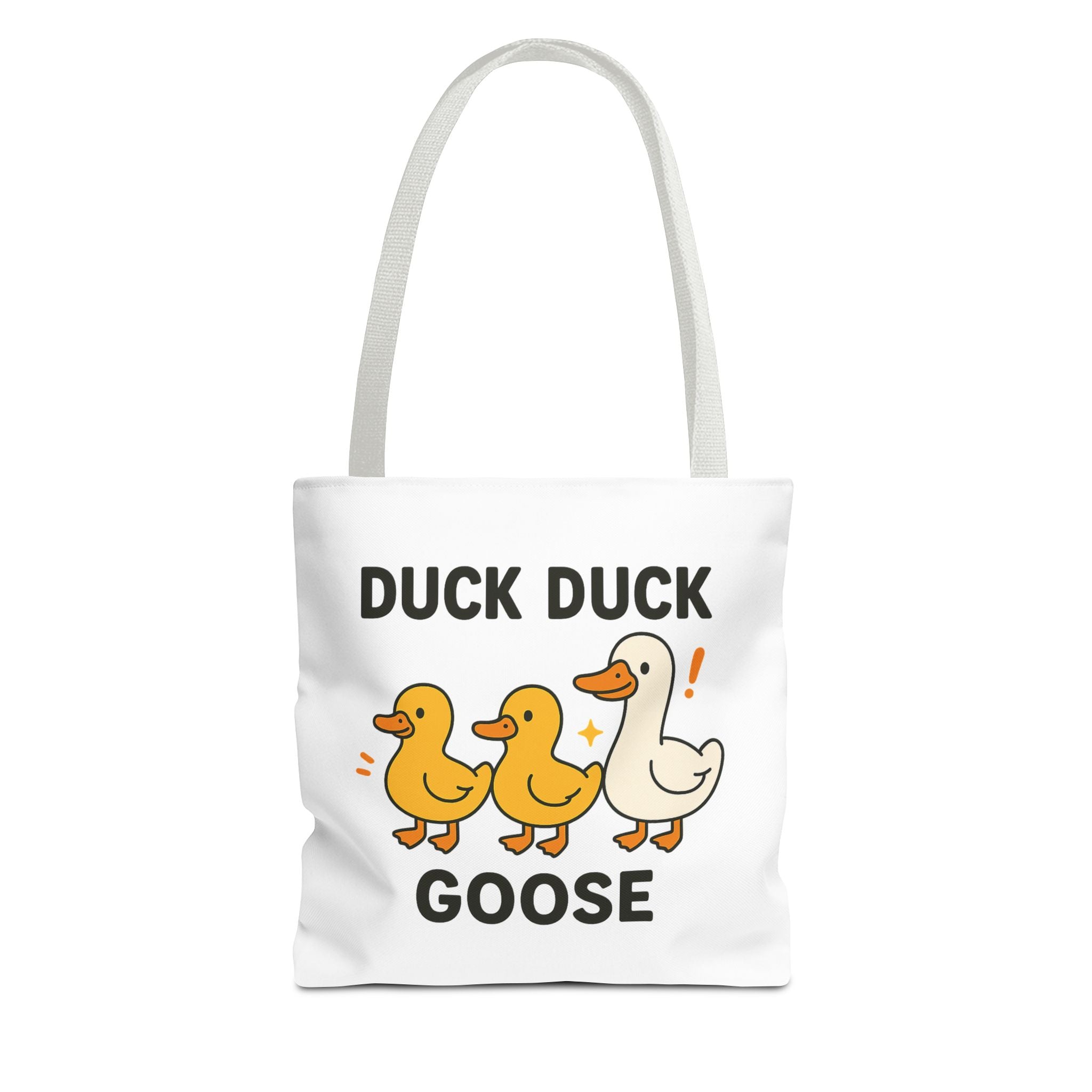 Playful Duck Duck Goose Tote Bag