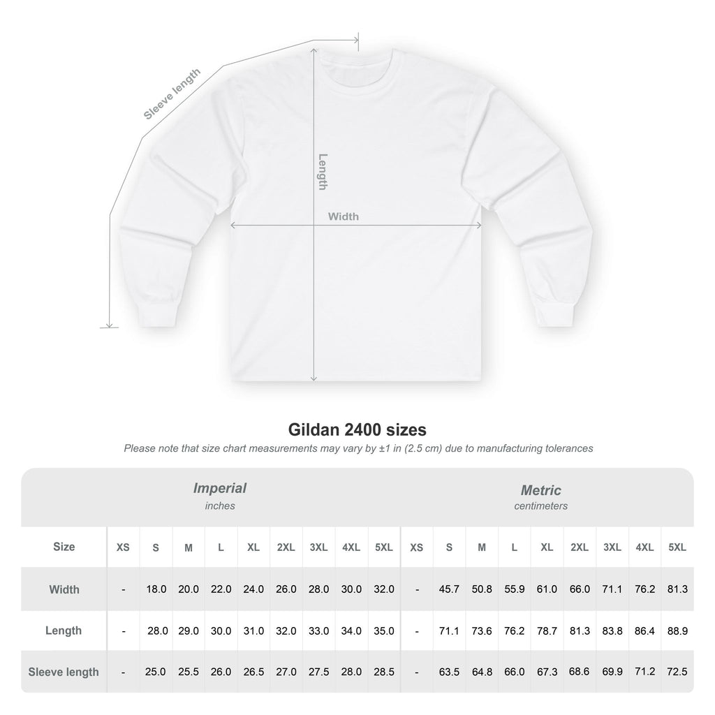 Humorous Long Sleeve Tee, Funny Adult Shirt, Gift for Parents, Casual Wear, Teenager Joke Shirt