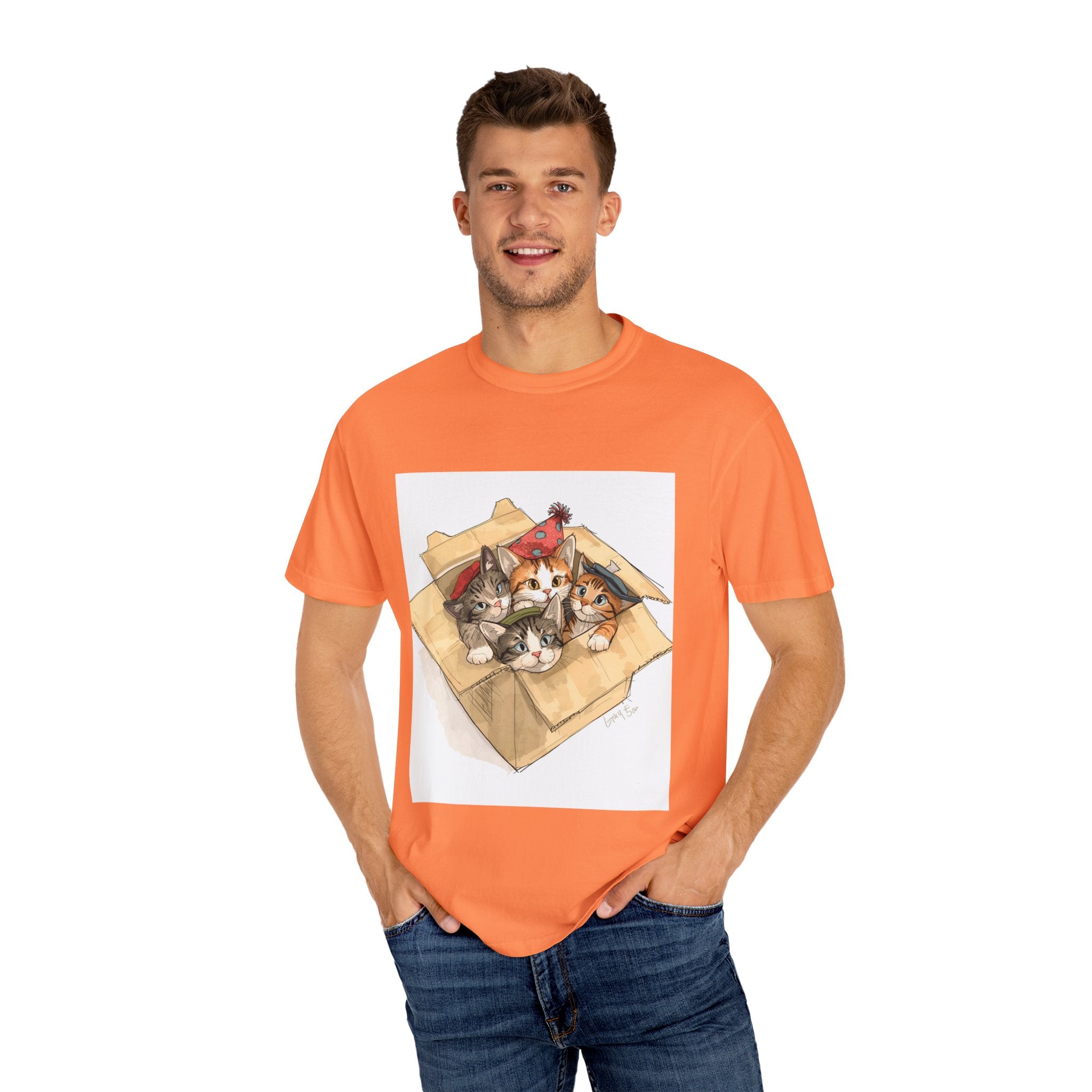 Adorable Cat Lover T-shirt, Gift for Pet Owners, Animal Rescue Shirt, Cute Kitty Tee, Gift for Cat Mom or Dad