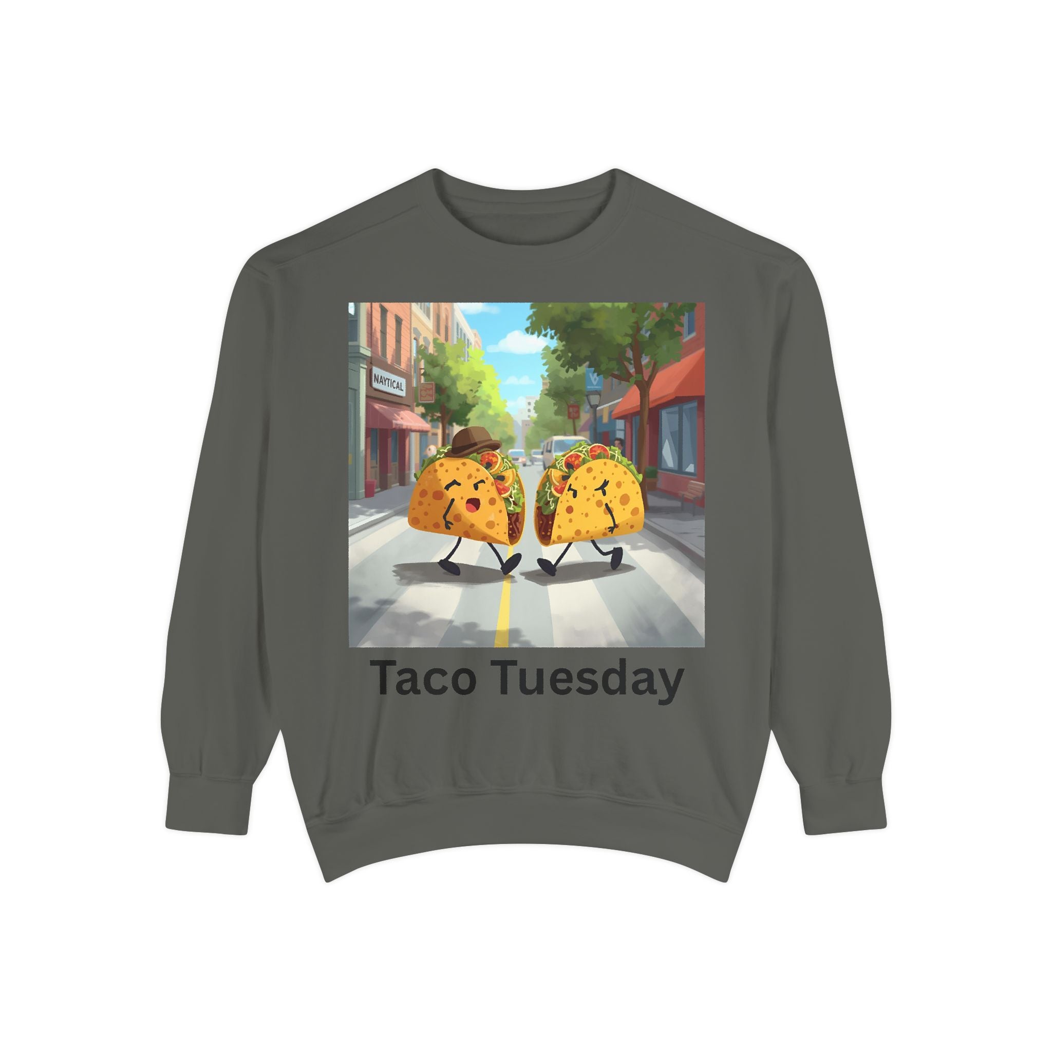 Taco Tuesday Unisex Garment-Dyed Sweatshirt