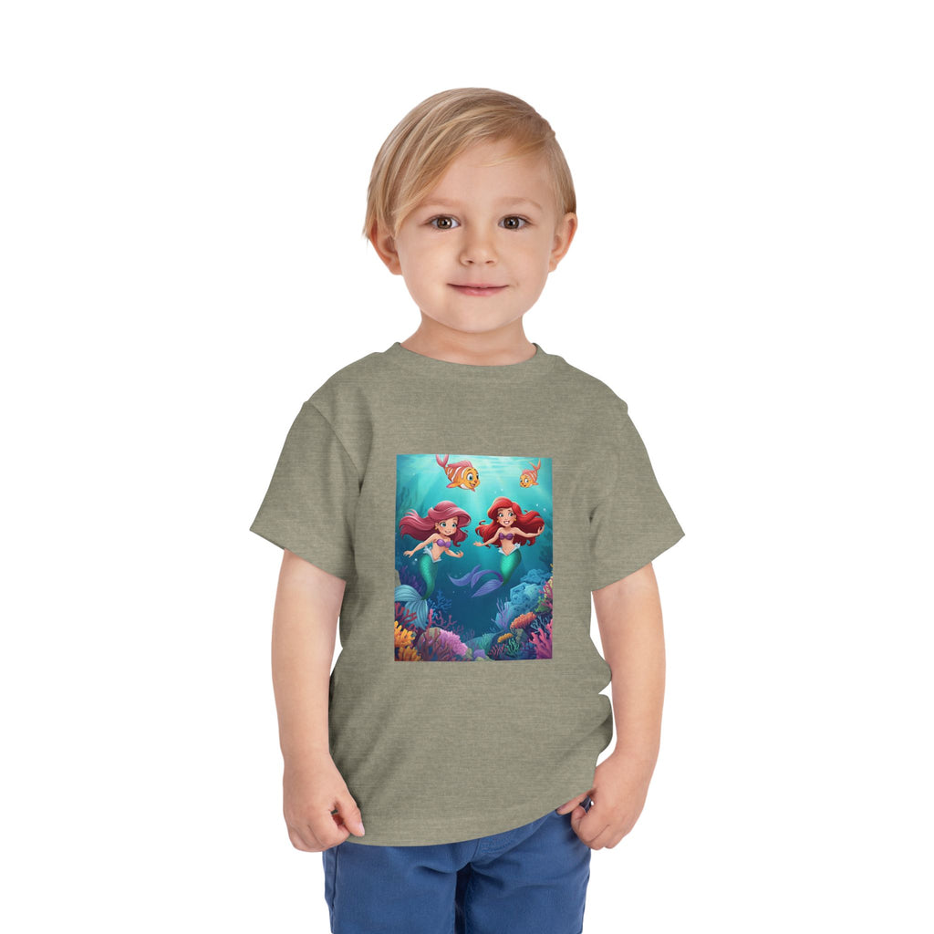 Mermaid Toddler Short Sleeve Tee
