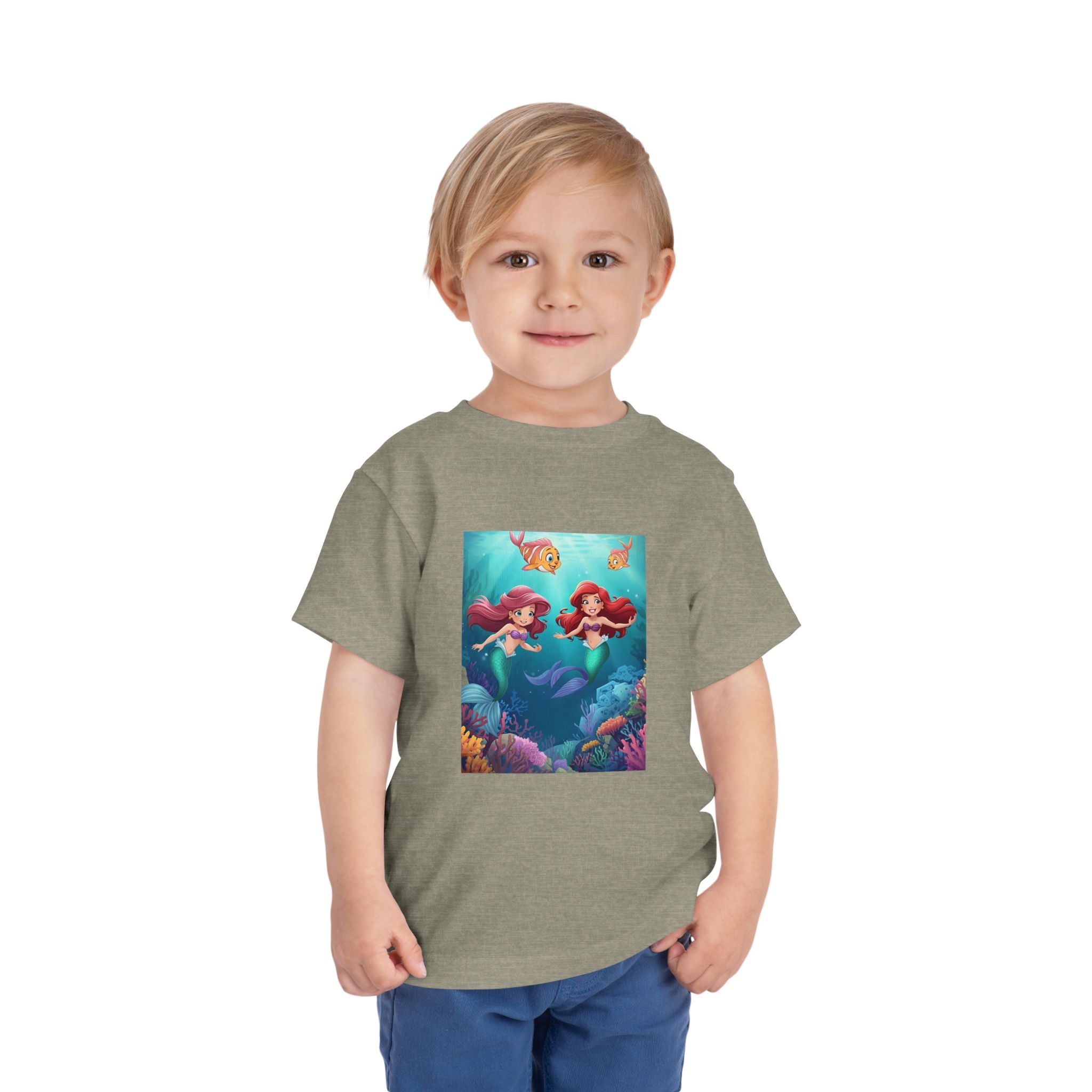Mermaid Toddler Short Sleeve Tee