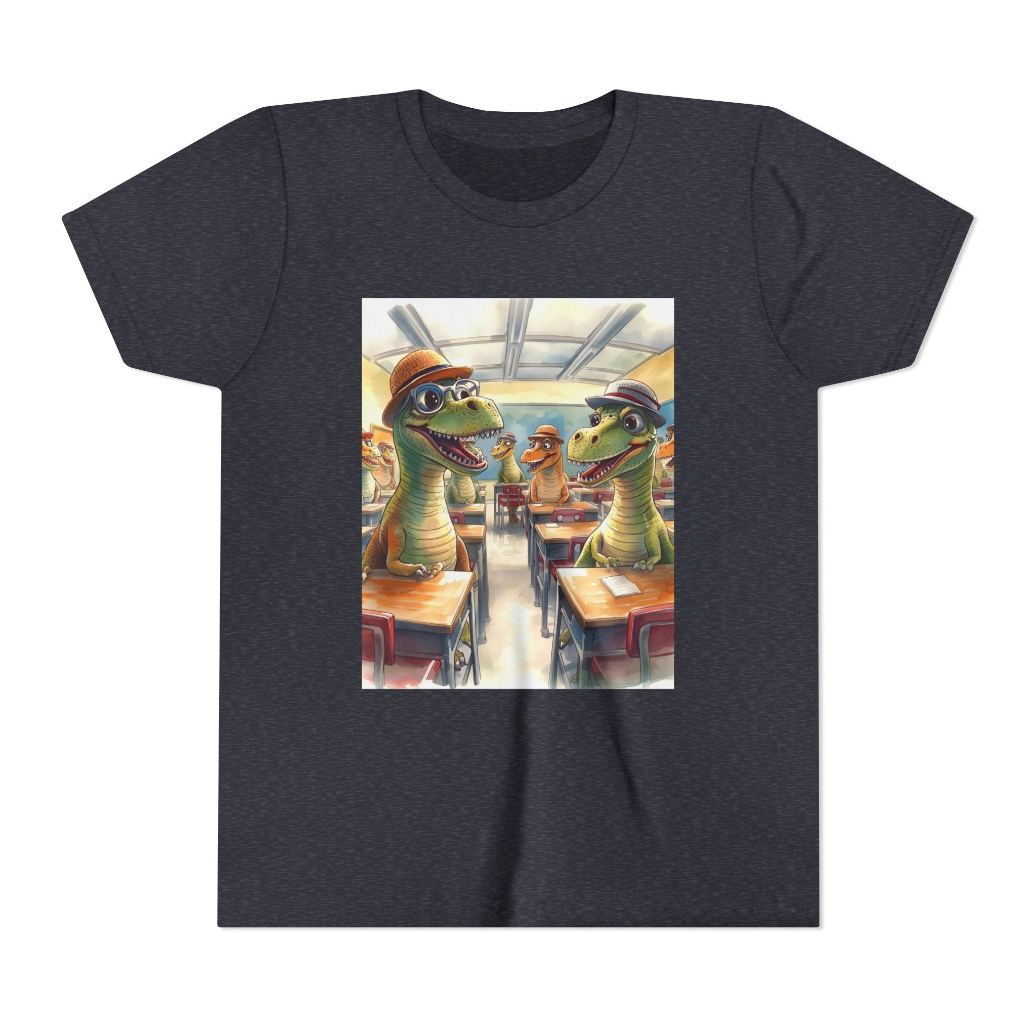 Dinosaur Classroom Youth Short Sleeve Tee