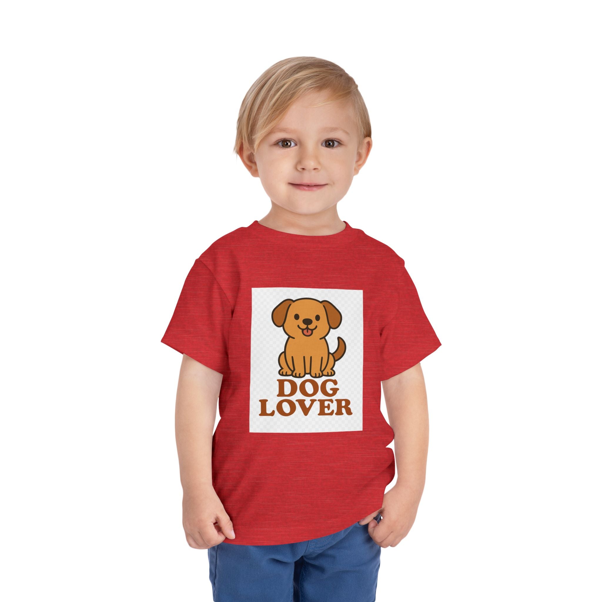 Dog Lover Toddler Tee - Cute Kids Shirt, Animal Lover Gift, Playtime Apparel, Birthday Outfit, Gift for Dog Owners