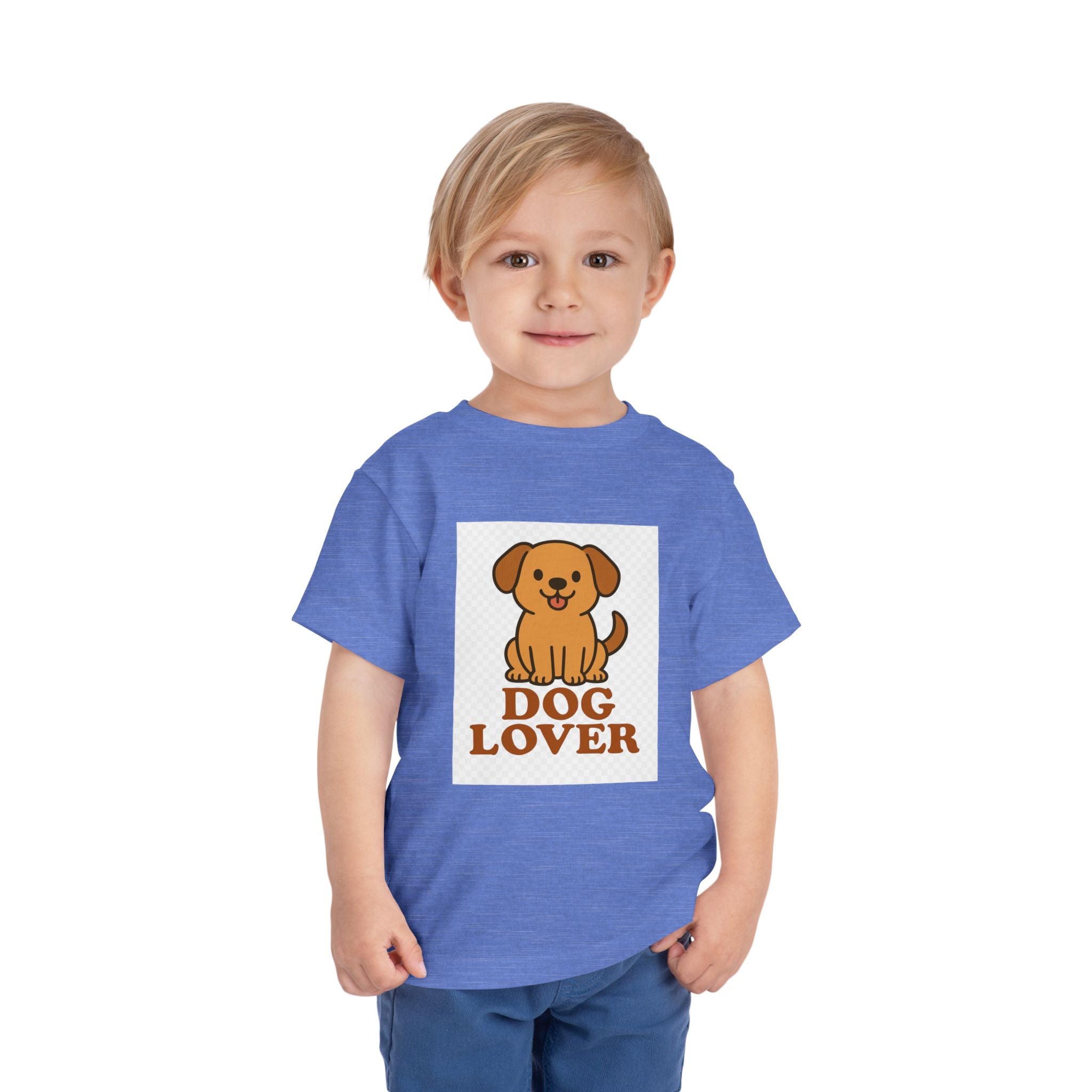 Dog Lover Toddler Tee - Cute Kids Shirt, Animal Lover Gift, Playtime Apparel, Birthday Outfit, Gift for Dog Owners