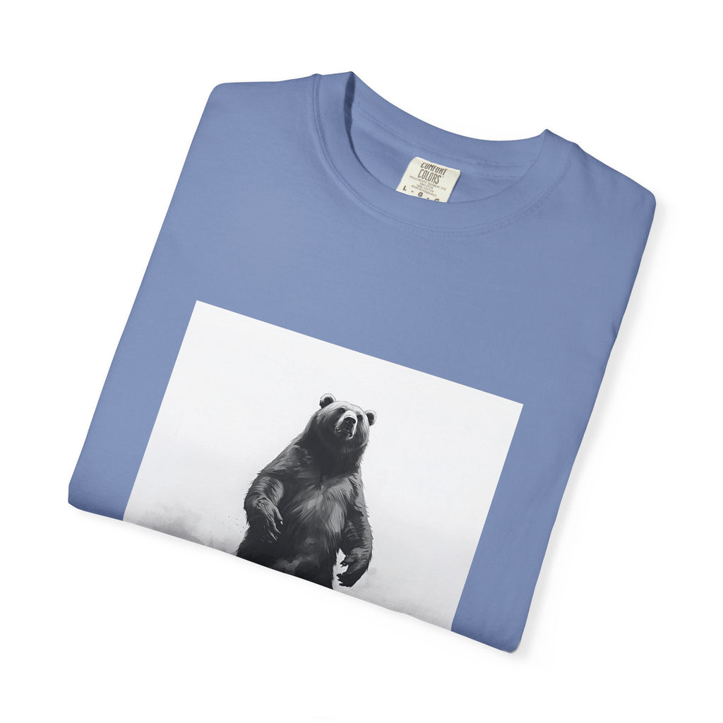 Bear Mountain Snow Unisex Garment-Dyed T-shirt