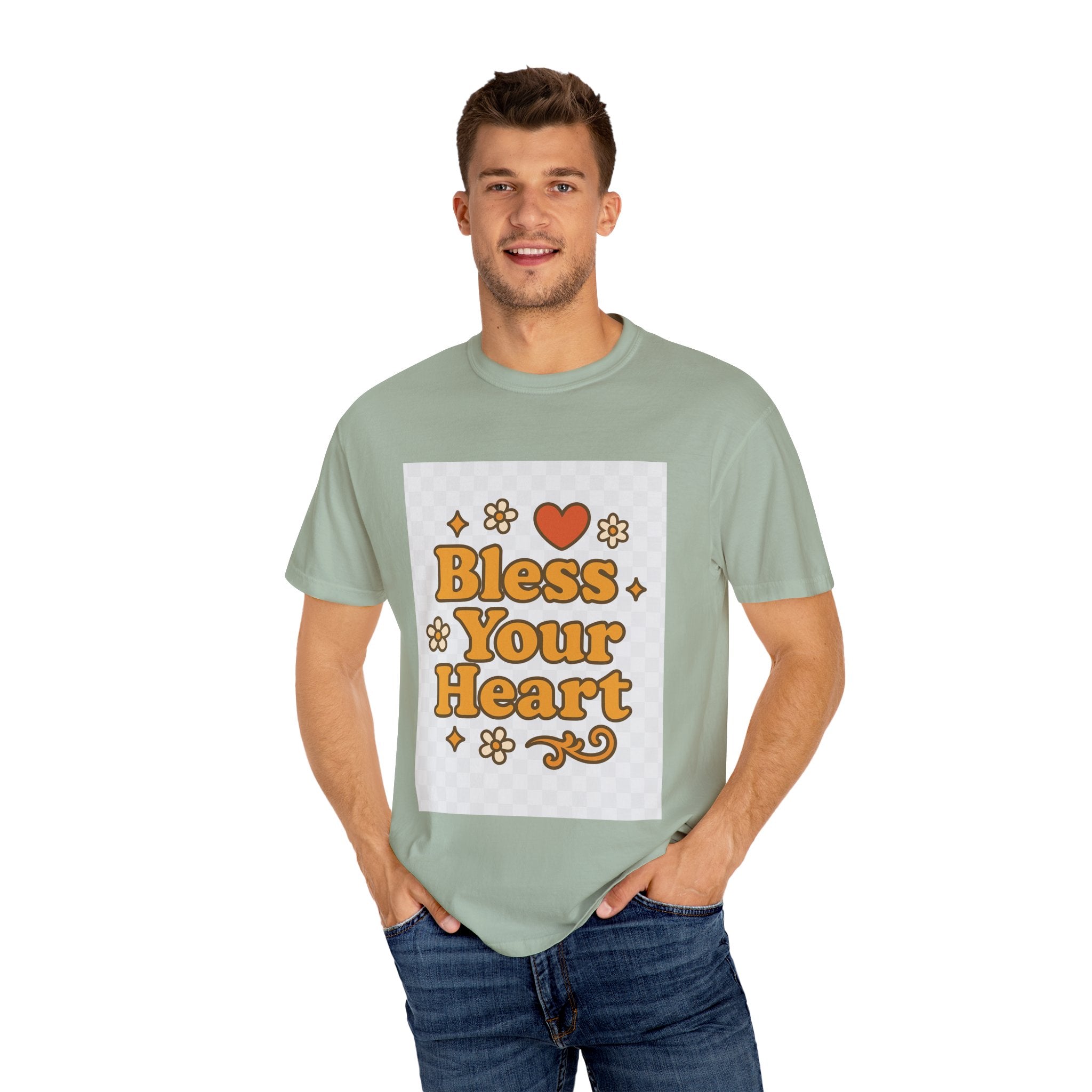 Bless Your Heart Unisex T-Shirt - Garment-Dyed Comfort for Every Occasion
