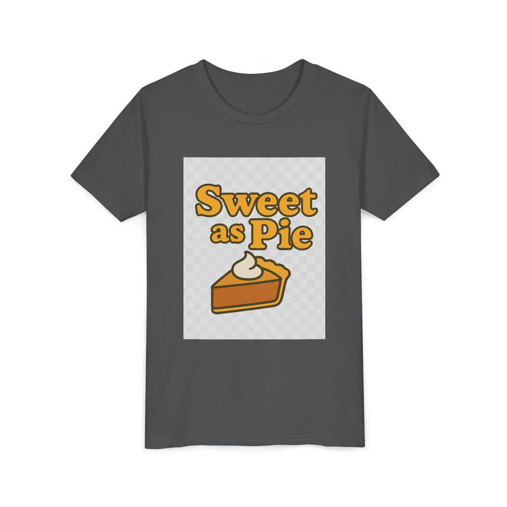 Sweet as Pie Youth Tee - Cute Dessert Graphic T-Shirt for Kids