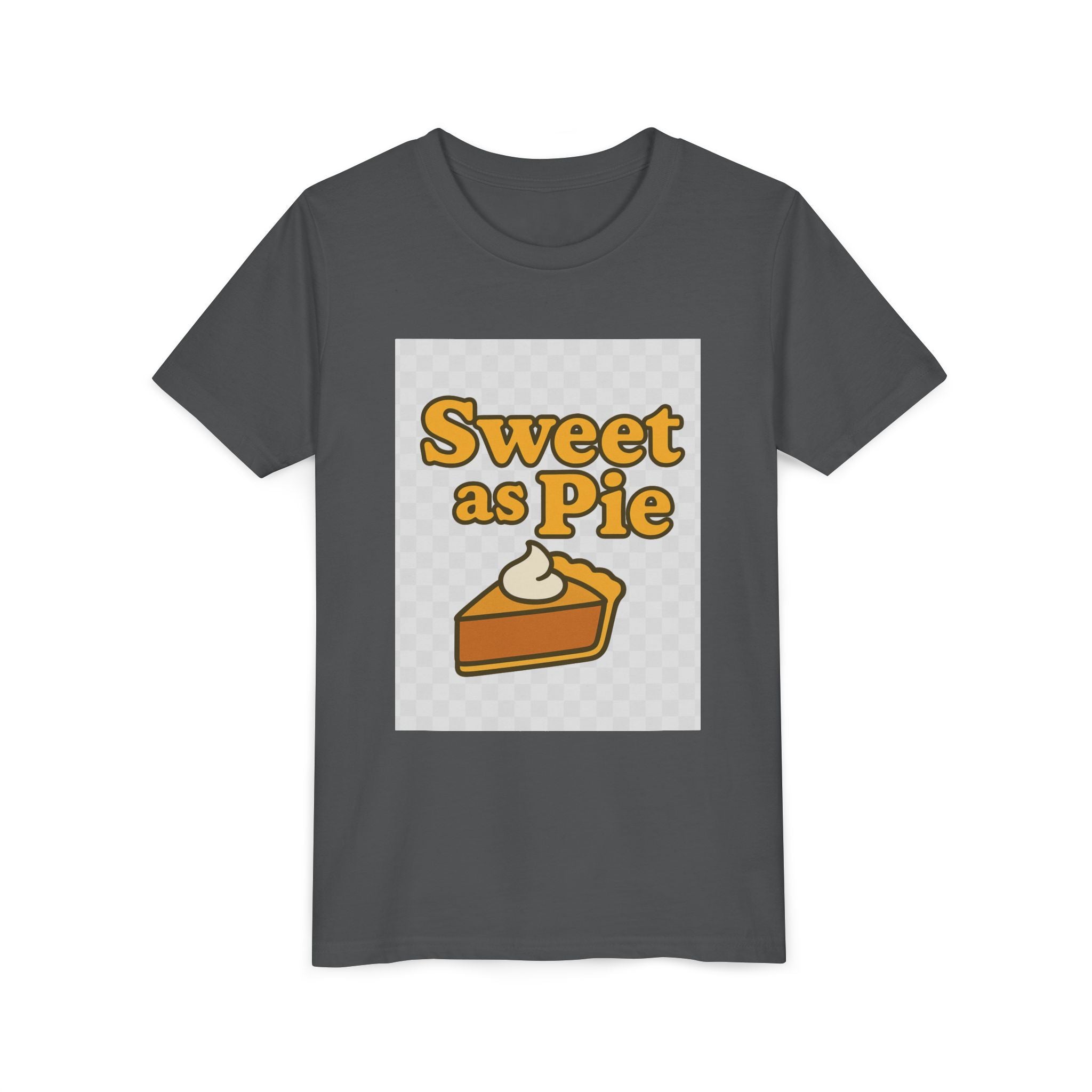 Sweet as Pie Youth Tee - Cute Dessert Graphic T-Shirt for Kids