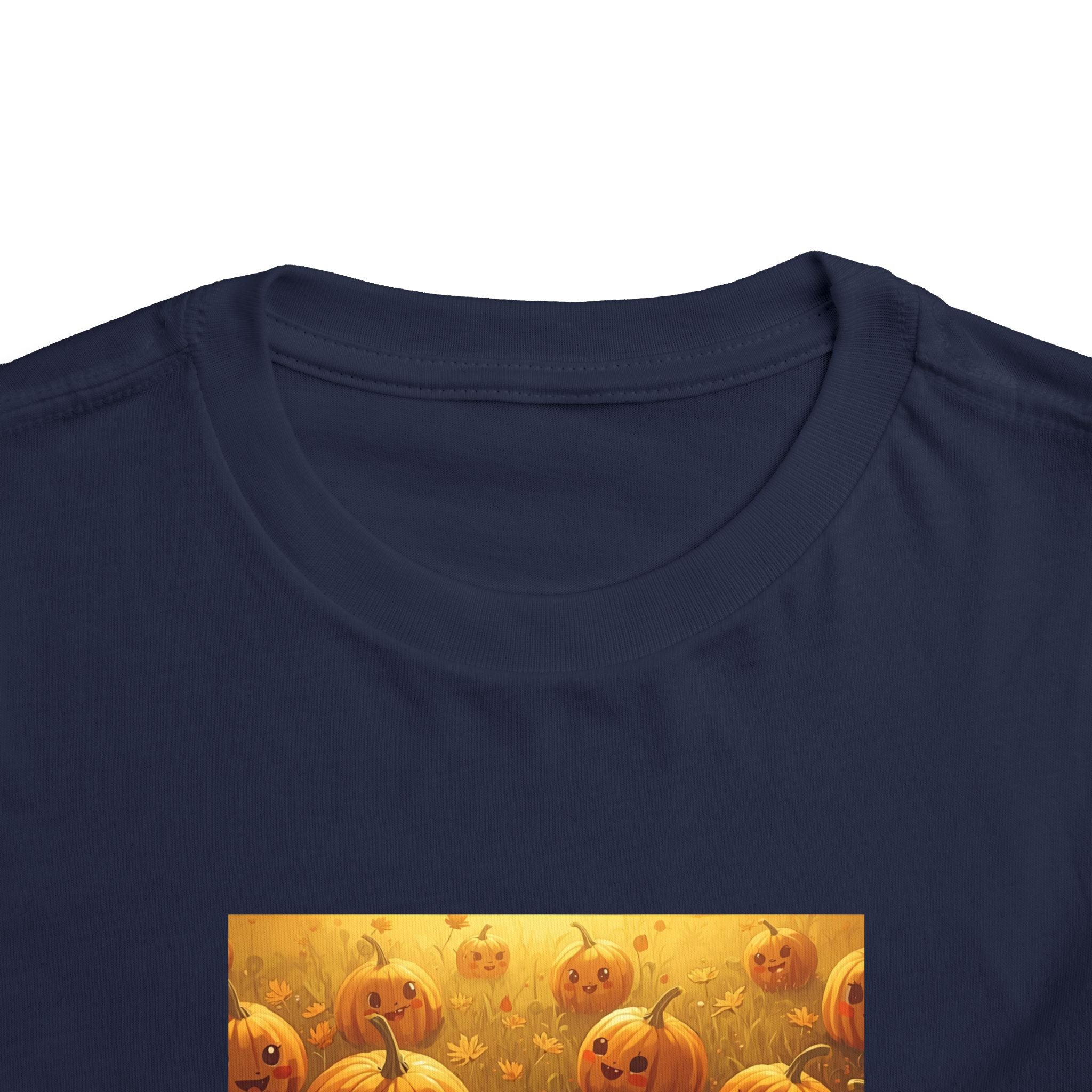 Pumpkin Halloween Toddler Tee - Cute Halloween Shirt, Fall Outfit, Pumpkin Lovers Gift, Kids Halloween Apparel, Toddler Party Tee