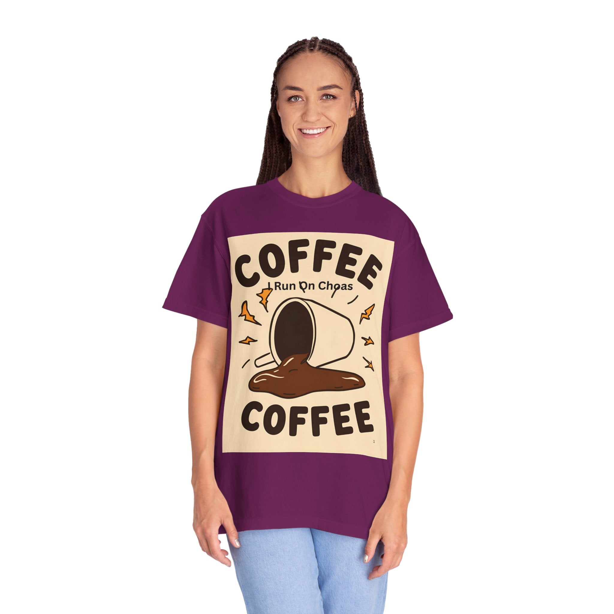 Coffee Coffee Unisex Garment-Dyed T-shirt