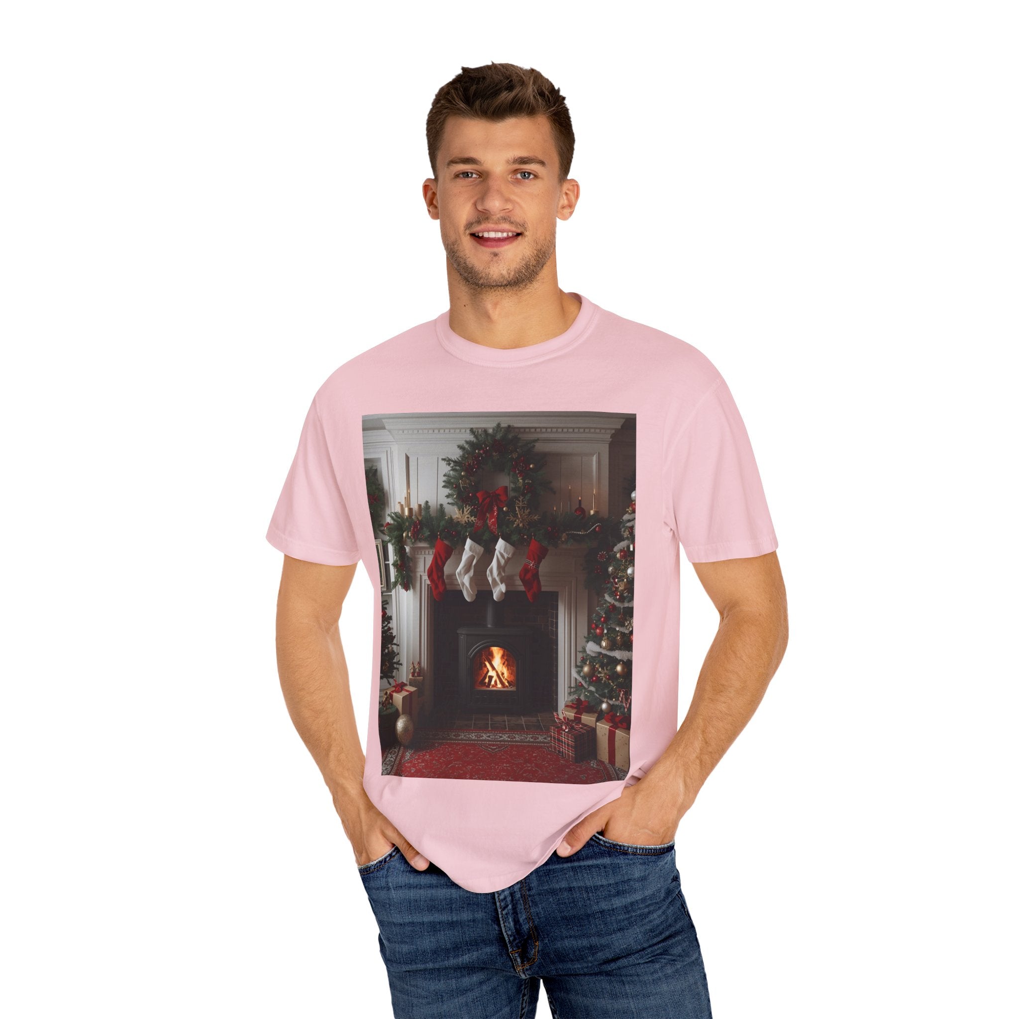 Cozy Christmas T-Shirt, Winter Holiday Tee, Seasonal Gift Shirt, Unisex Clothing, Festive Style, Christmas Decor Apparel