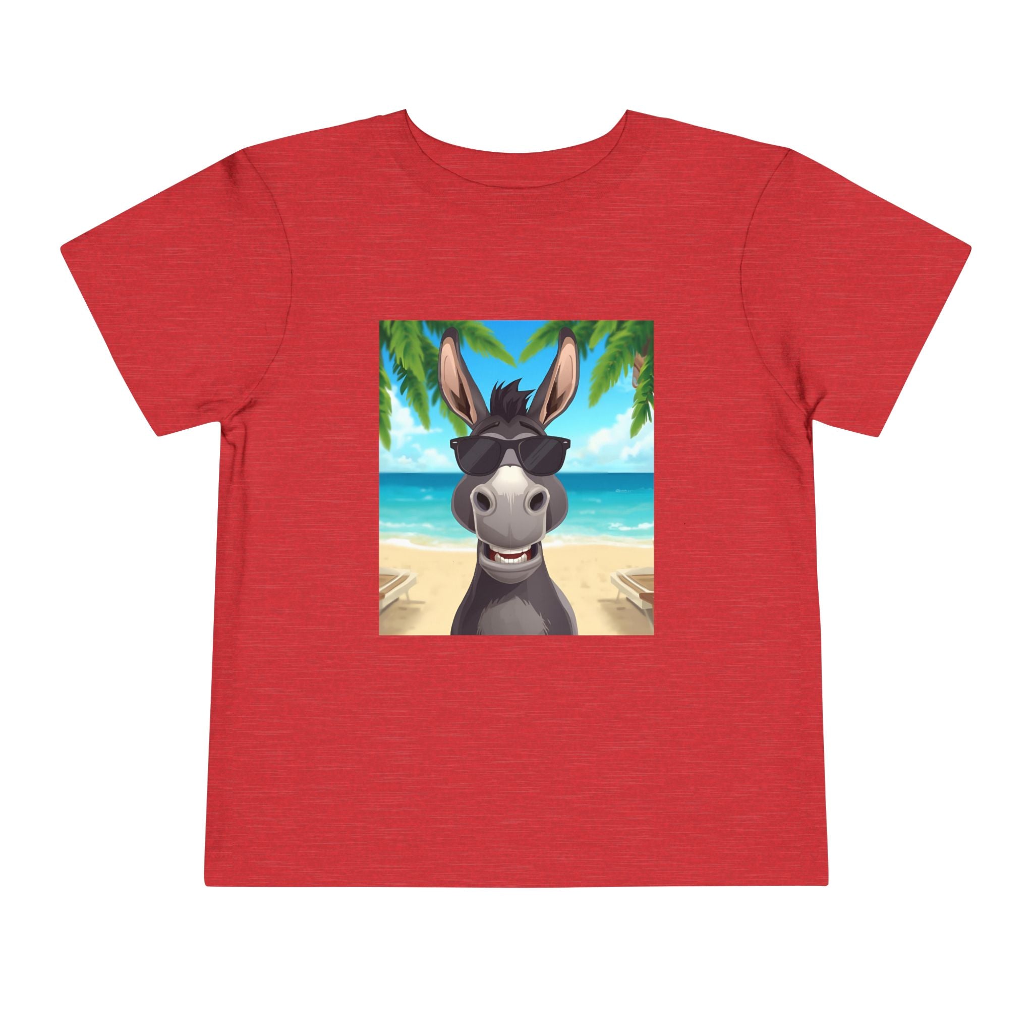 Donkey Beach Vibe Toddler Short Sleeve Tee