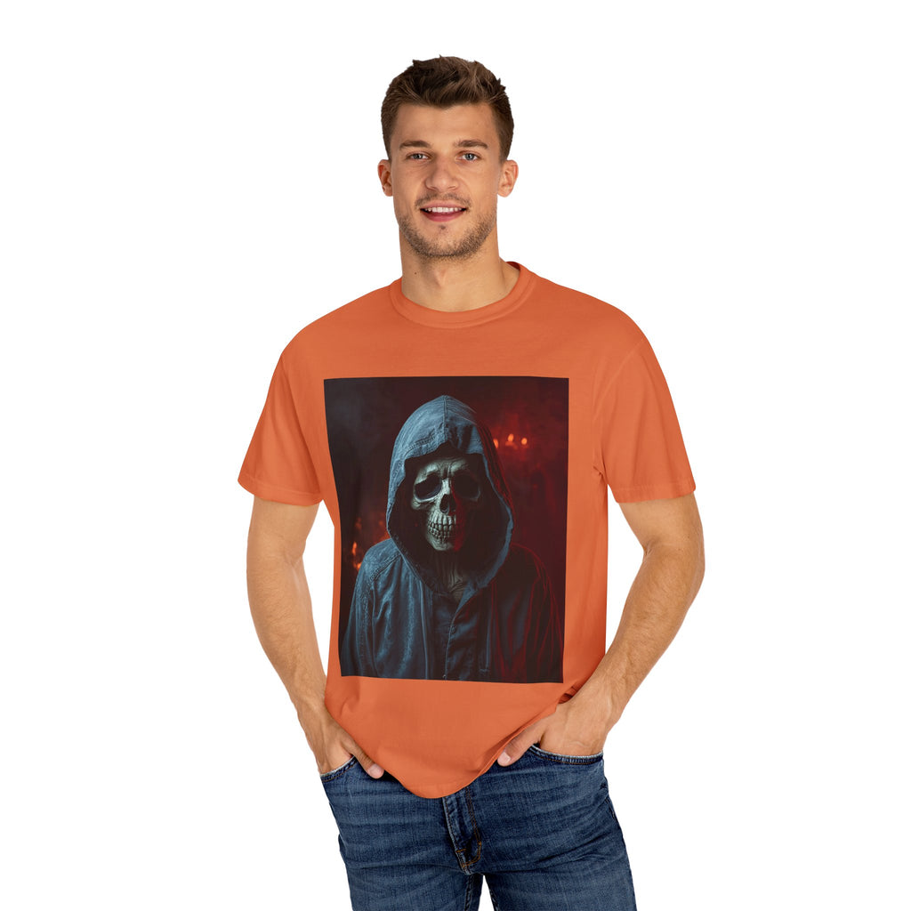 Gothic Skull T-Shirt | Unisex Vintage Tee, Halloween Shirt, Edgy Graphic Top, Unique Gift for Him/Her, Urban Style Wear