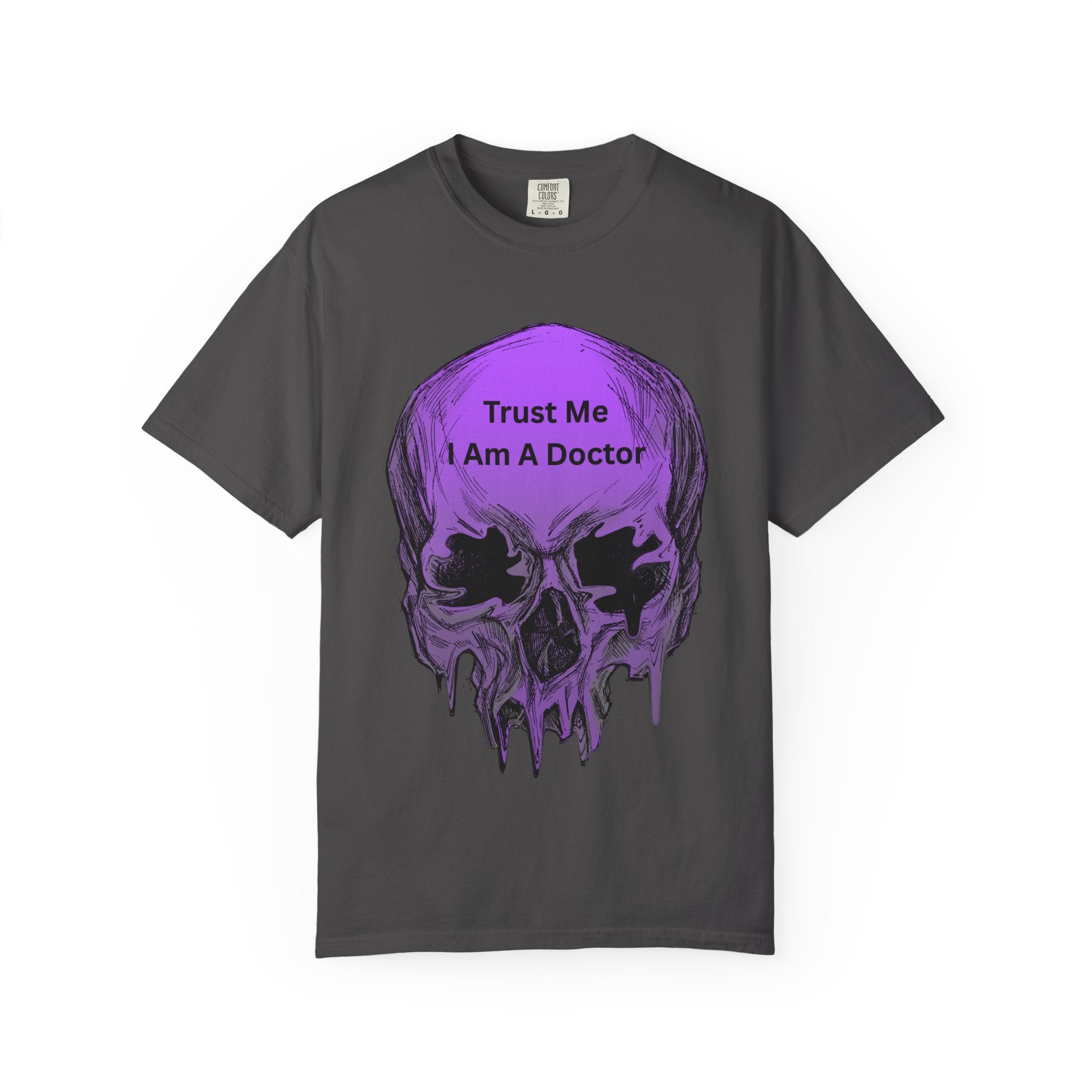 Doctor Skull T-Shirt | Trust Me I Am A Doctor Graphic Tee | Gift for Medical Workers, Halloween Costume, Unisex