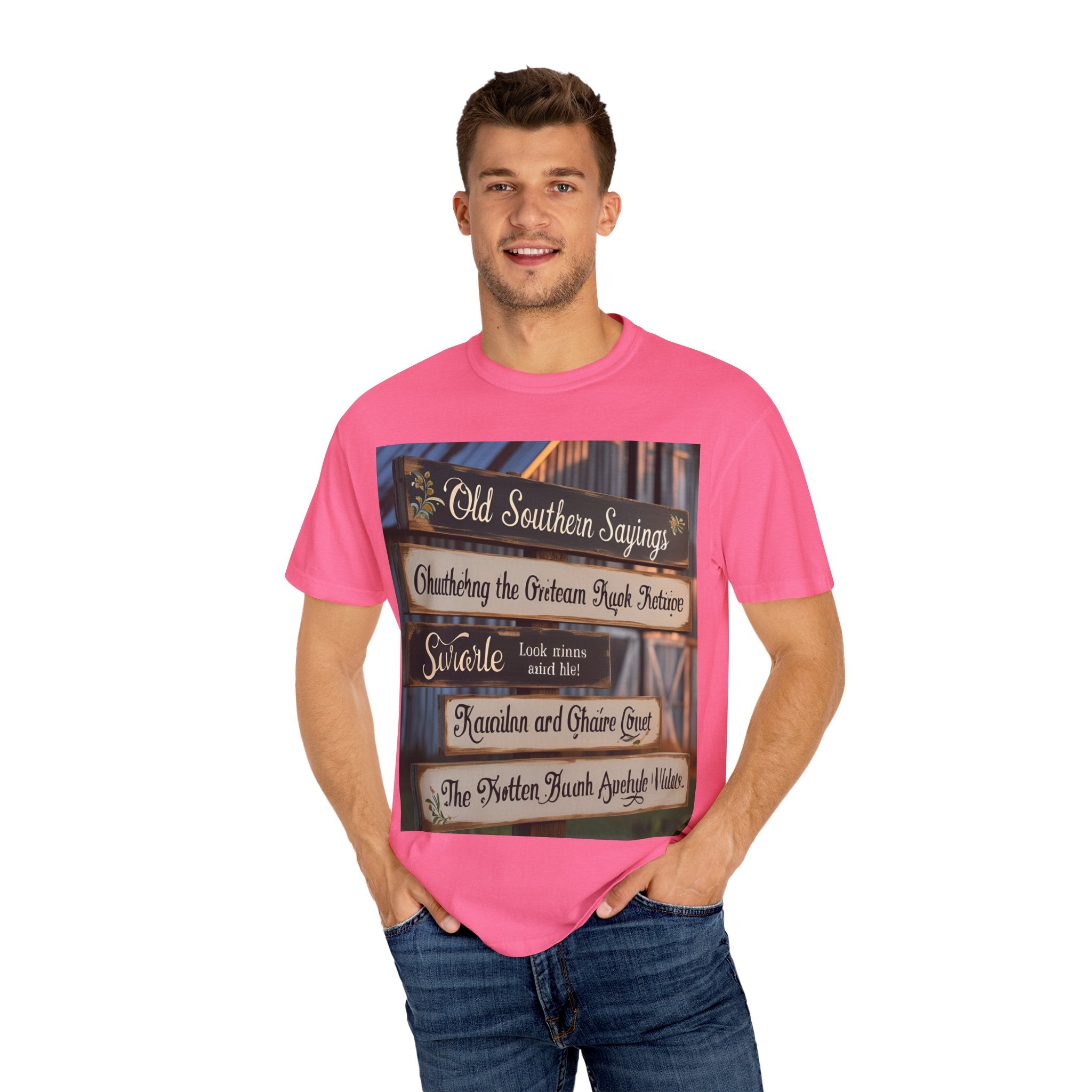 Old Southern Sayings Crossing Unisex T-shirt, Southern Pride Tee, Gift for Her/Him, Casual Wear, Vintage Style Shirt, Summer Wardrobe Essential