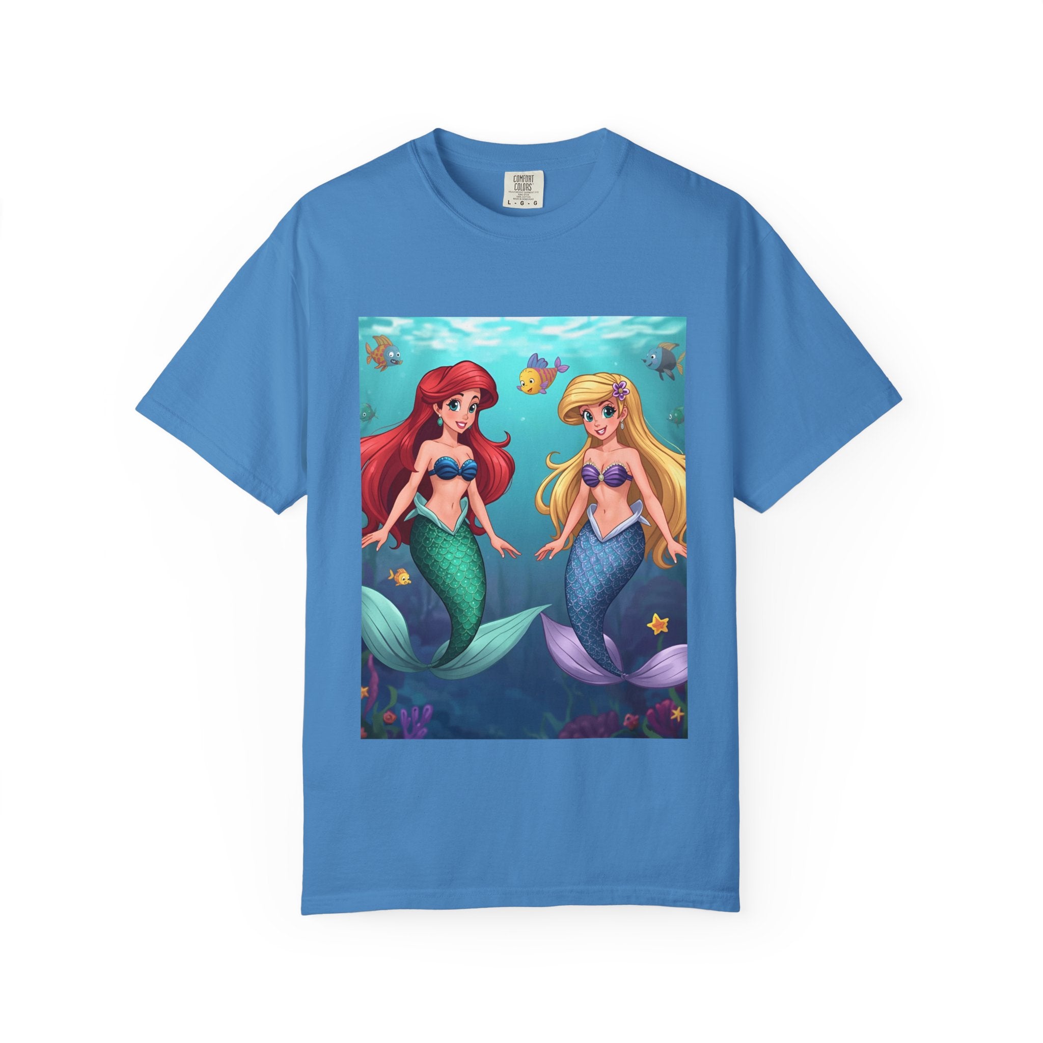 Mermaid Unisex Garment-Dyed T-shirt