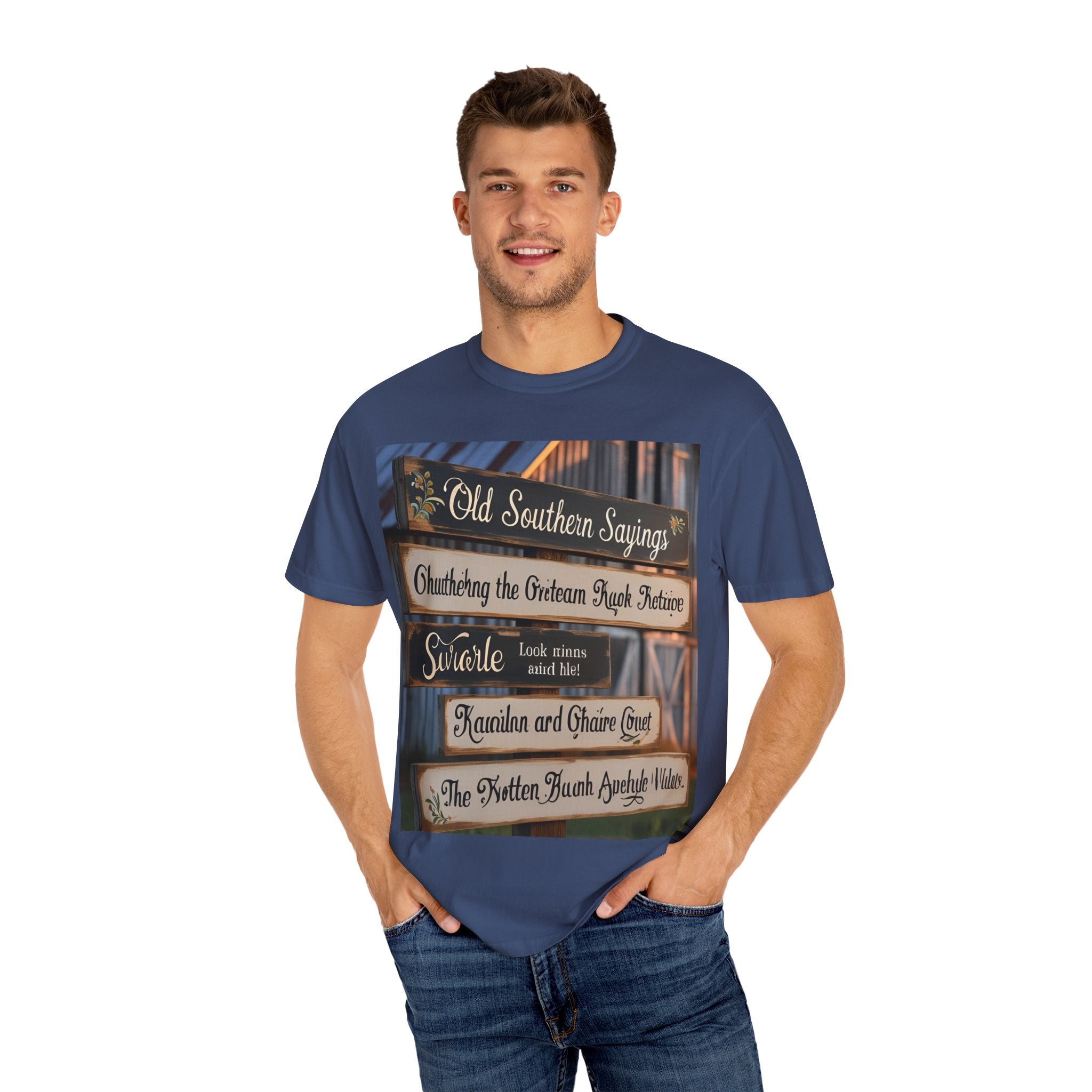 Old Southern Sayings Crossing Unisex T-shirt, Southern Pride Tee, Gift for Her/Him, Casual Wear, Vintage Style Shirt, Summer Wardrobe Essential