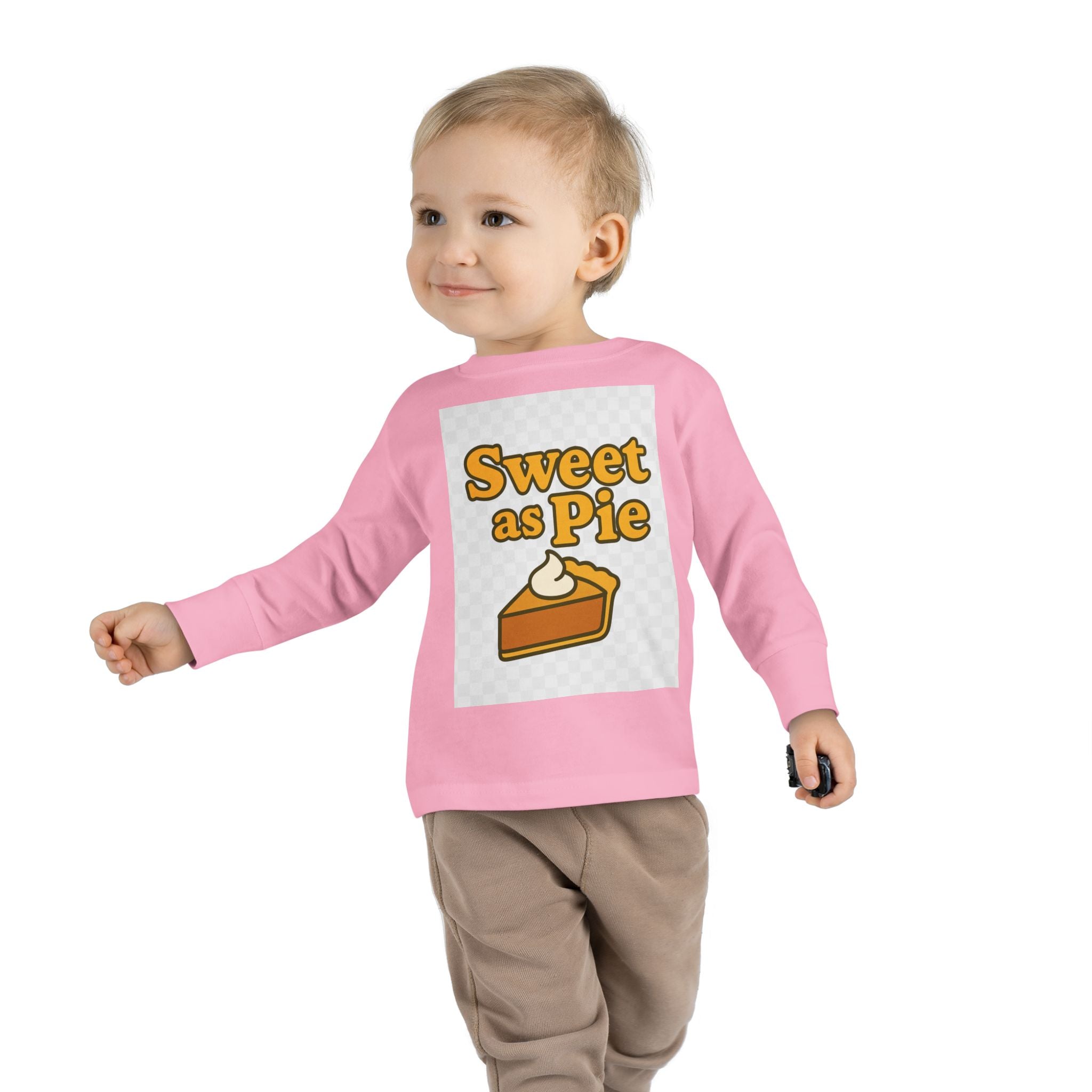 Sweet As Pie Toddler Long Sleeve Tee