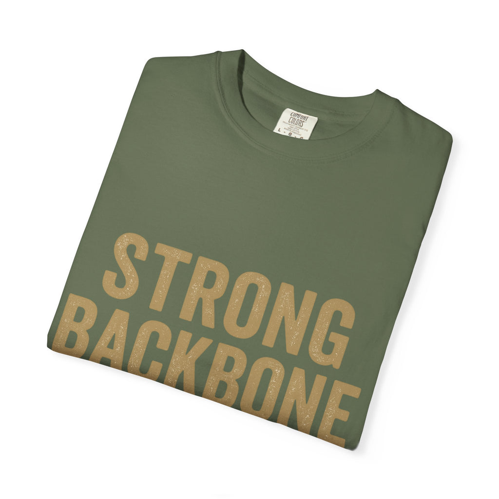 Strong Backbone T-Shirt — Boss Built Co. Graphic Tee