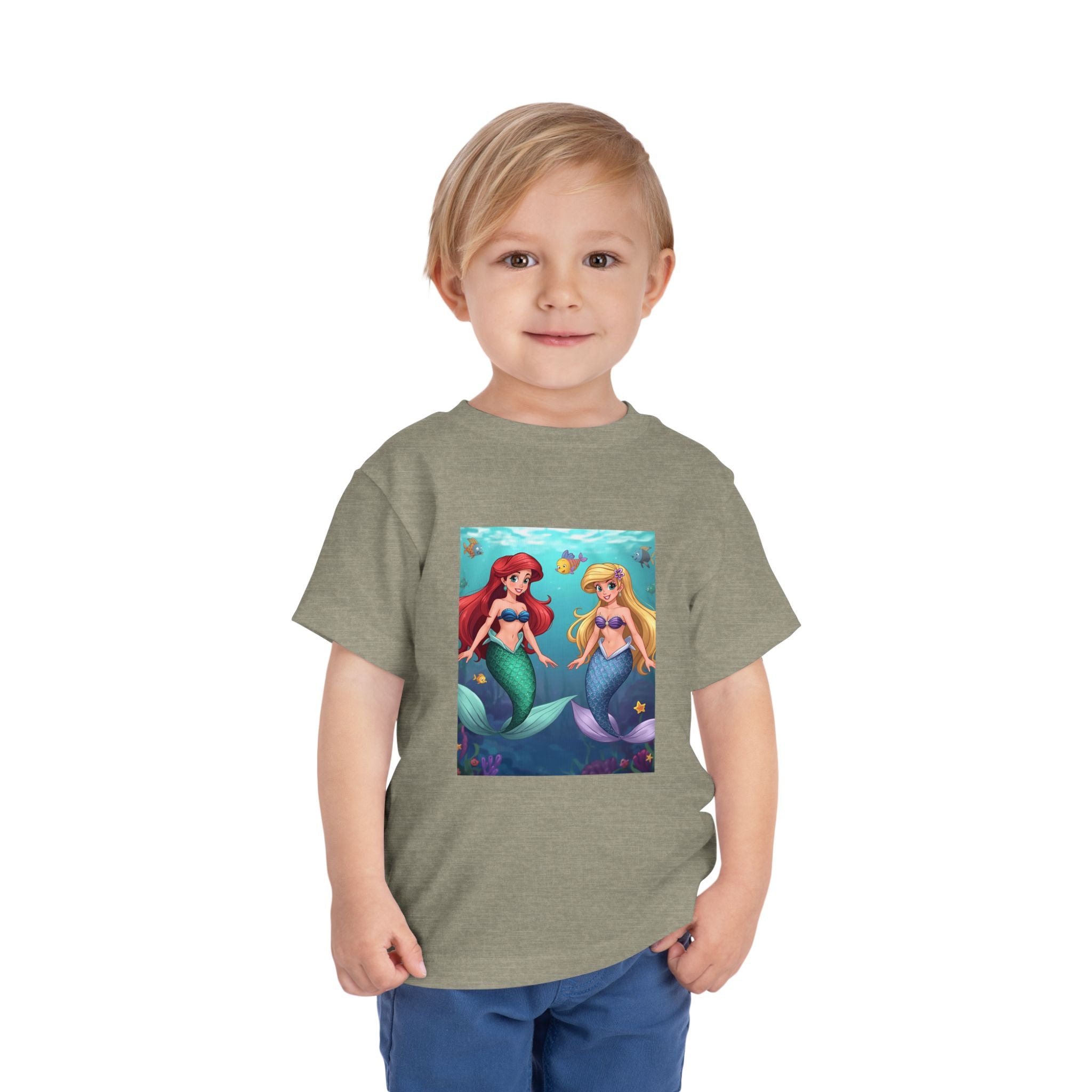 Mermaid Toddler Short Sleeve Tee