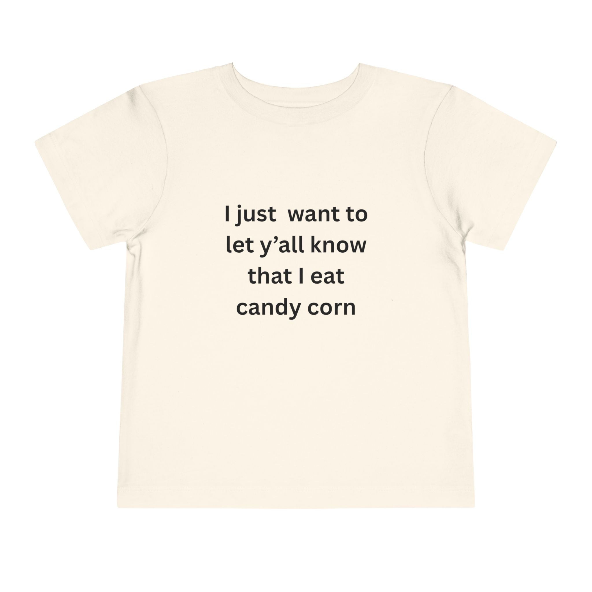 I Eat Candy Corn Candy Corn Toddler Tee, Fun Halloween Shirt, Cute Kid's Clothing, Fall Apparel, Holiday Outfit, Trick-or-Treat Top