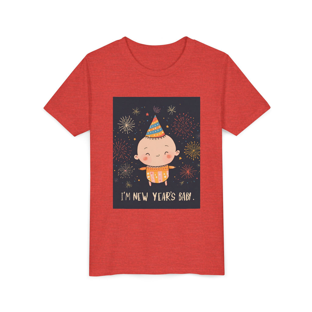 I Am A New Years Baby Youth Short Sleeve Tee