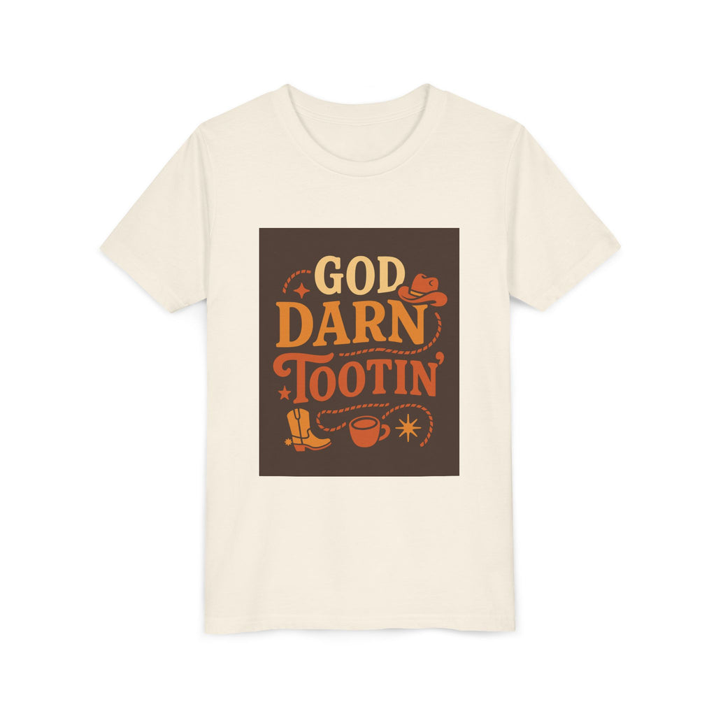 God Darn Tootin Youth Short Sleeve Tee