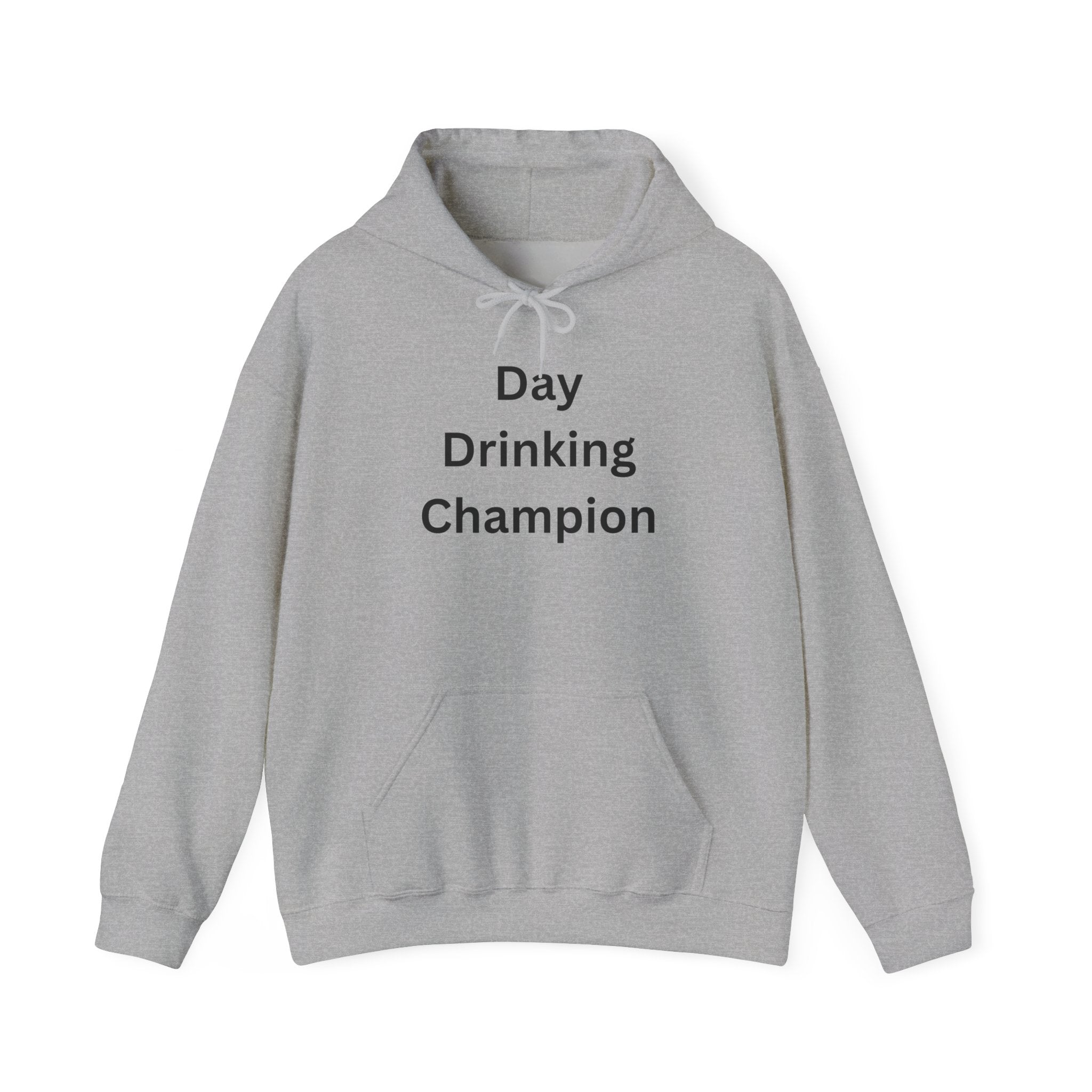 Day Drinking Champion Hoodie | Unisex Sweatshirt, Funny Gift, Casual Wear, Drinking Lover Apparel, Festive Hoodie